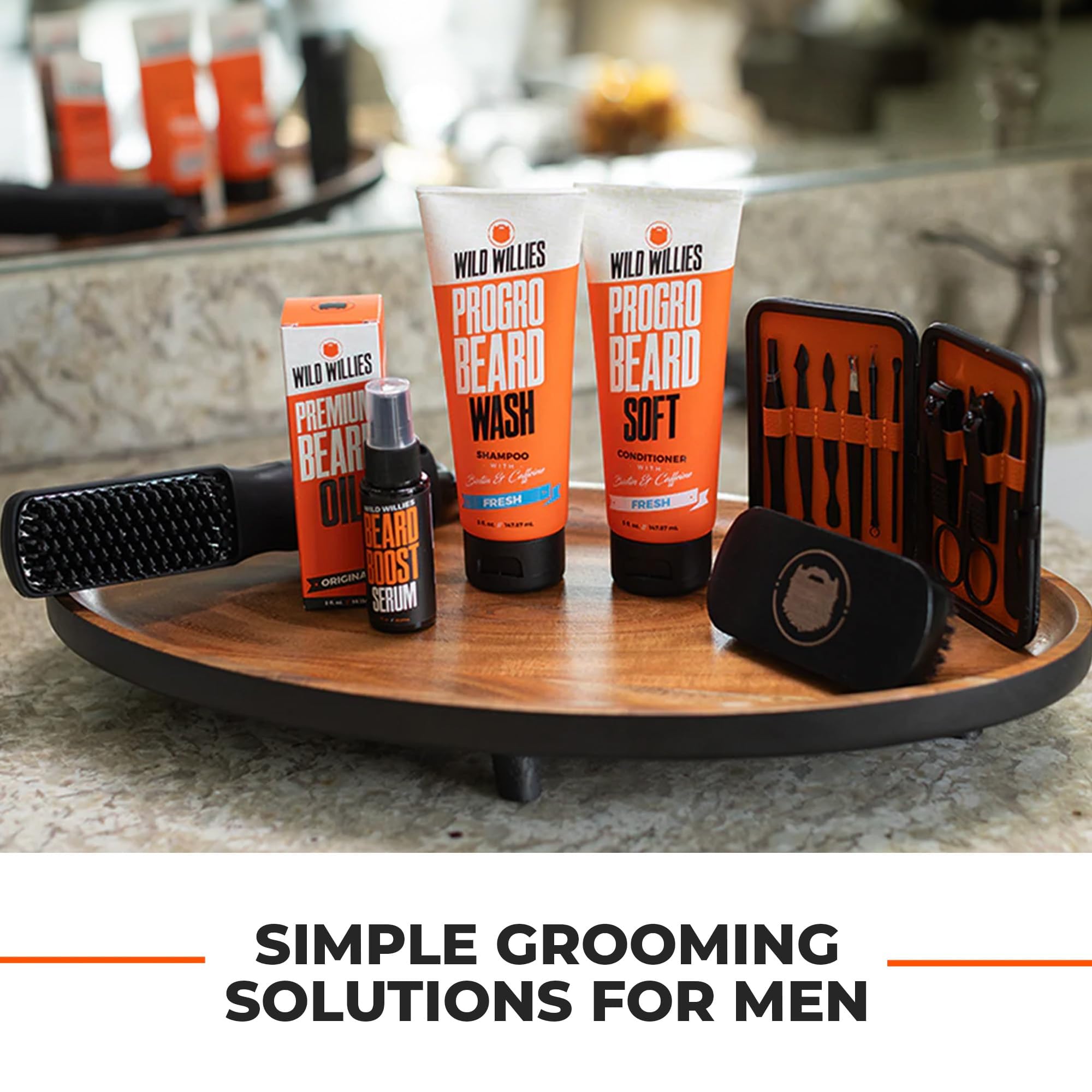 Wild Willies Beard Styling Paste - Medium Hold Grooming Balm, Non-Greasy, Matte Finish, 2 fl oz