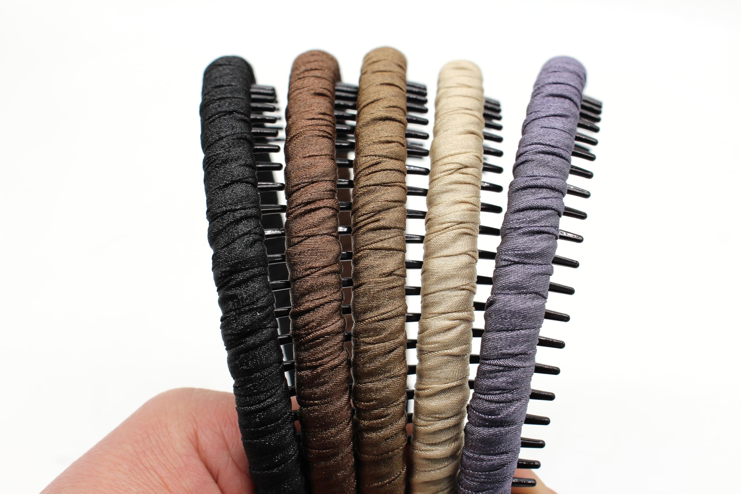 JOBAND Plastic Headbands for Women,Non Slip Hair Bands for women 's hair,headband with teeth Suitable Spa,Yoga,Sports and Daily