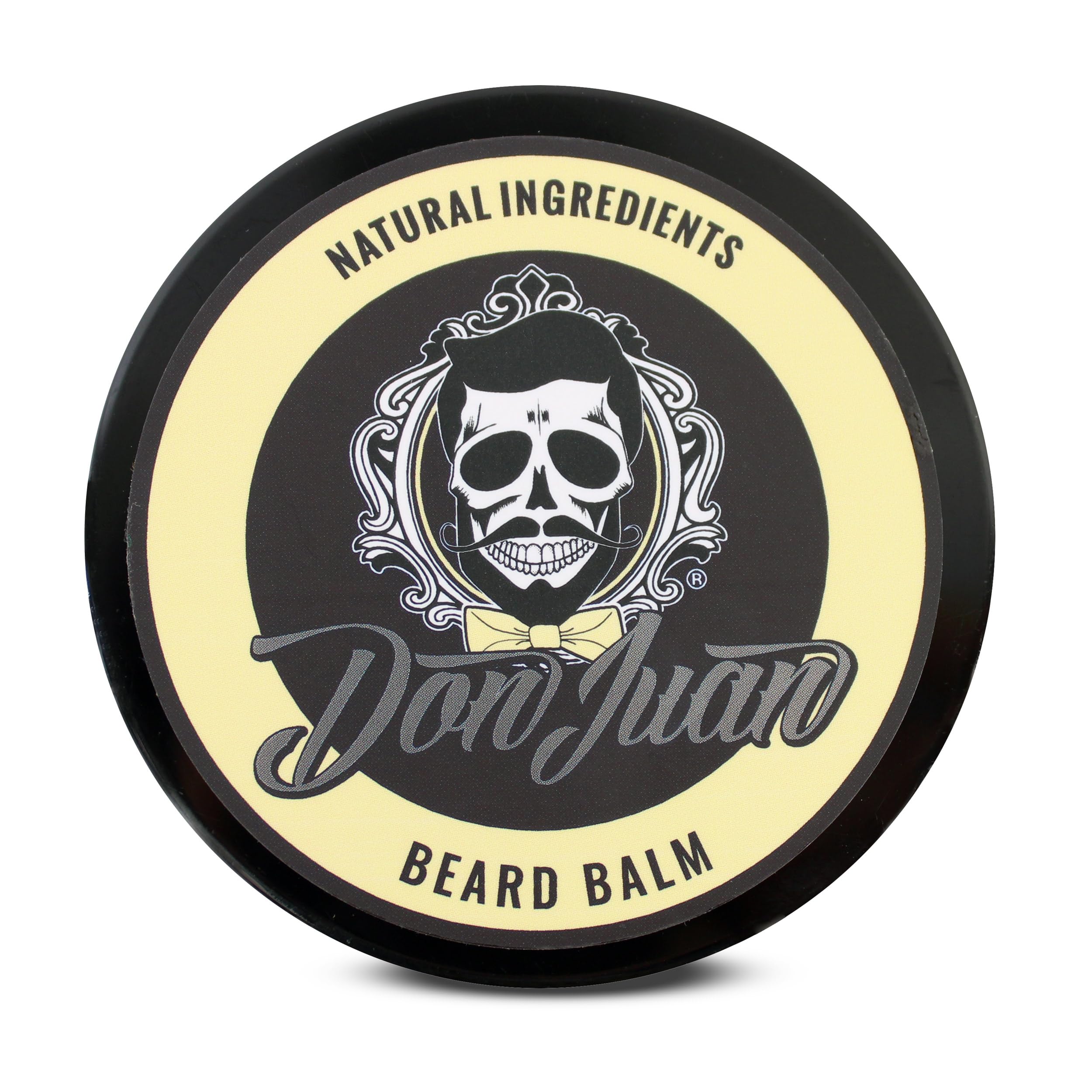Don Juan Beard Balm Coconut Blood Orange Scent 2 Ounce - All Natural Ingredients With Shea Butter And Jojoba Oil