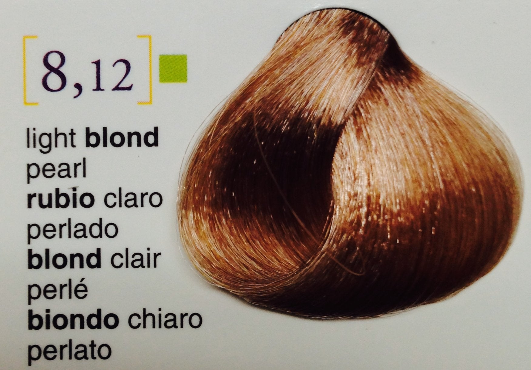Salerm Color Cream Coloring Treatment Without Ammonia (Semi-permanent) Soft 3.4 Oz (8.12 Light Blond Pearl)
