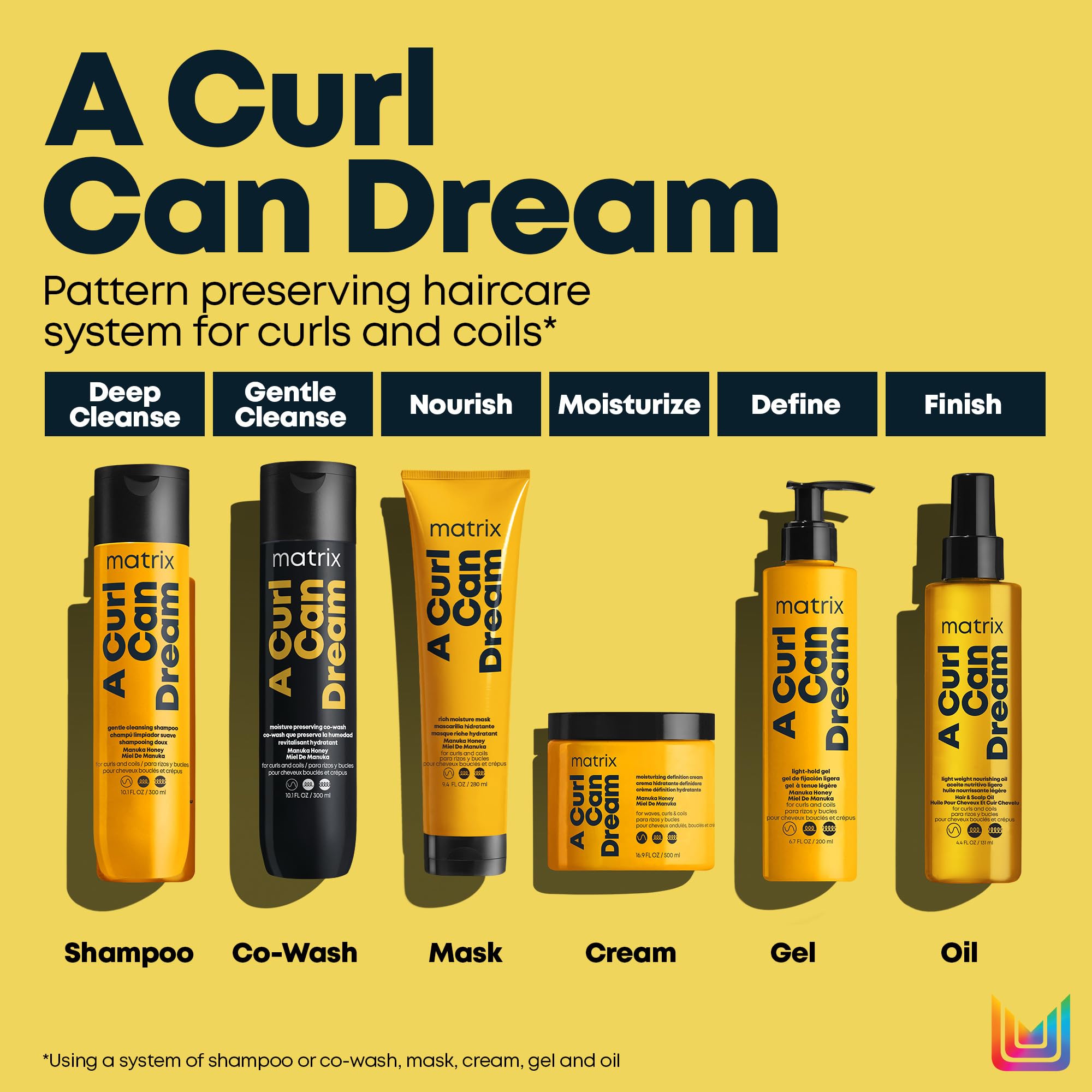 Matrix A Curl Can Dream Light-Weight Hair And Scalp Oil  For Curly & Coily Hair  Silicone Free  Infused With Manuka Honey Extrac