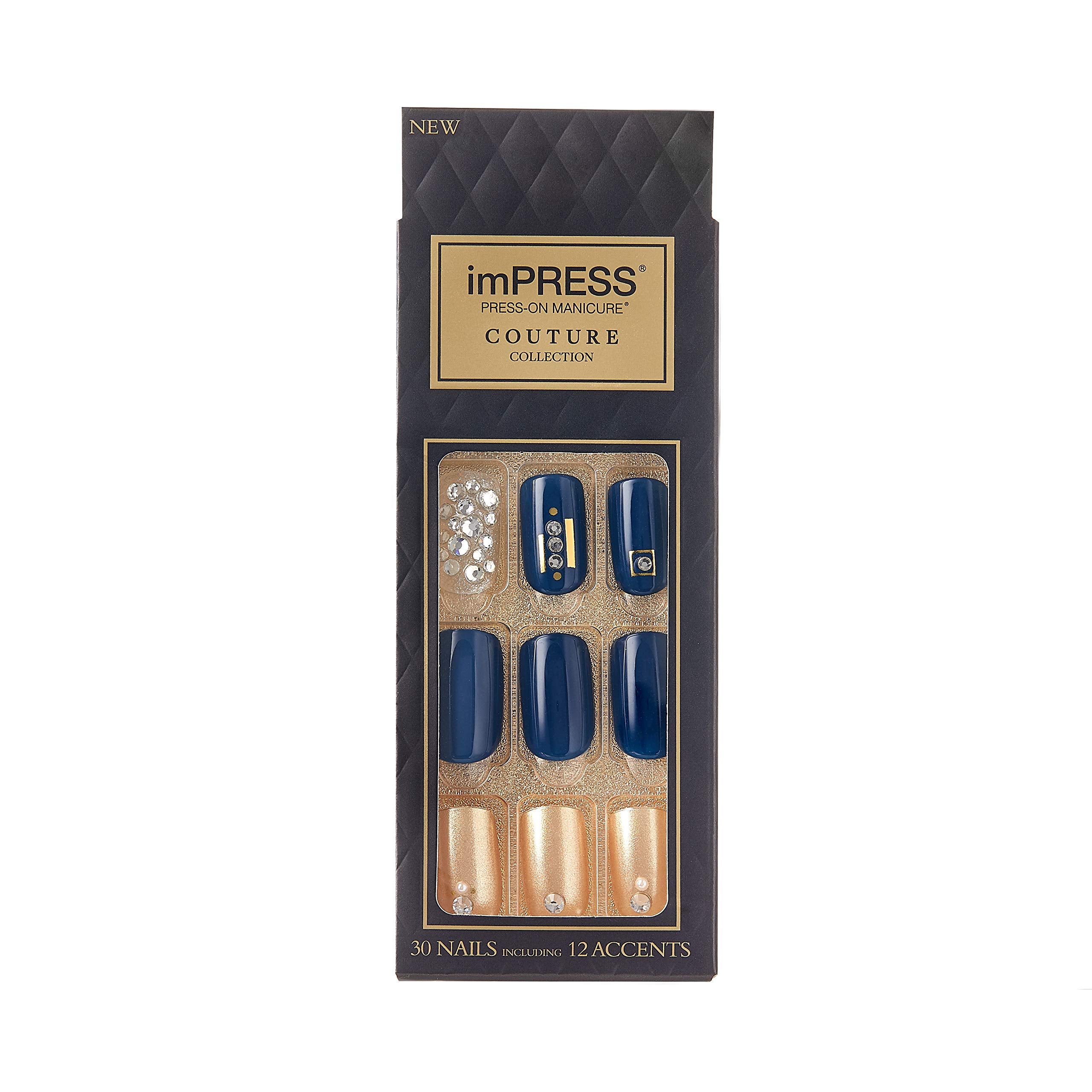 Kiss Impress Presson Manicure OneStep Gel Nails Couture Collection  Haute (Pack of 1)