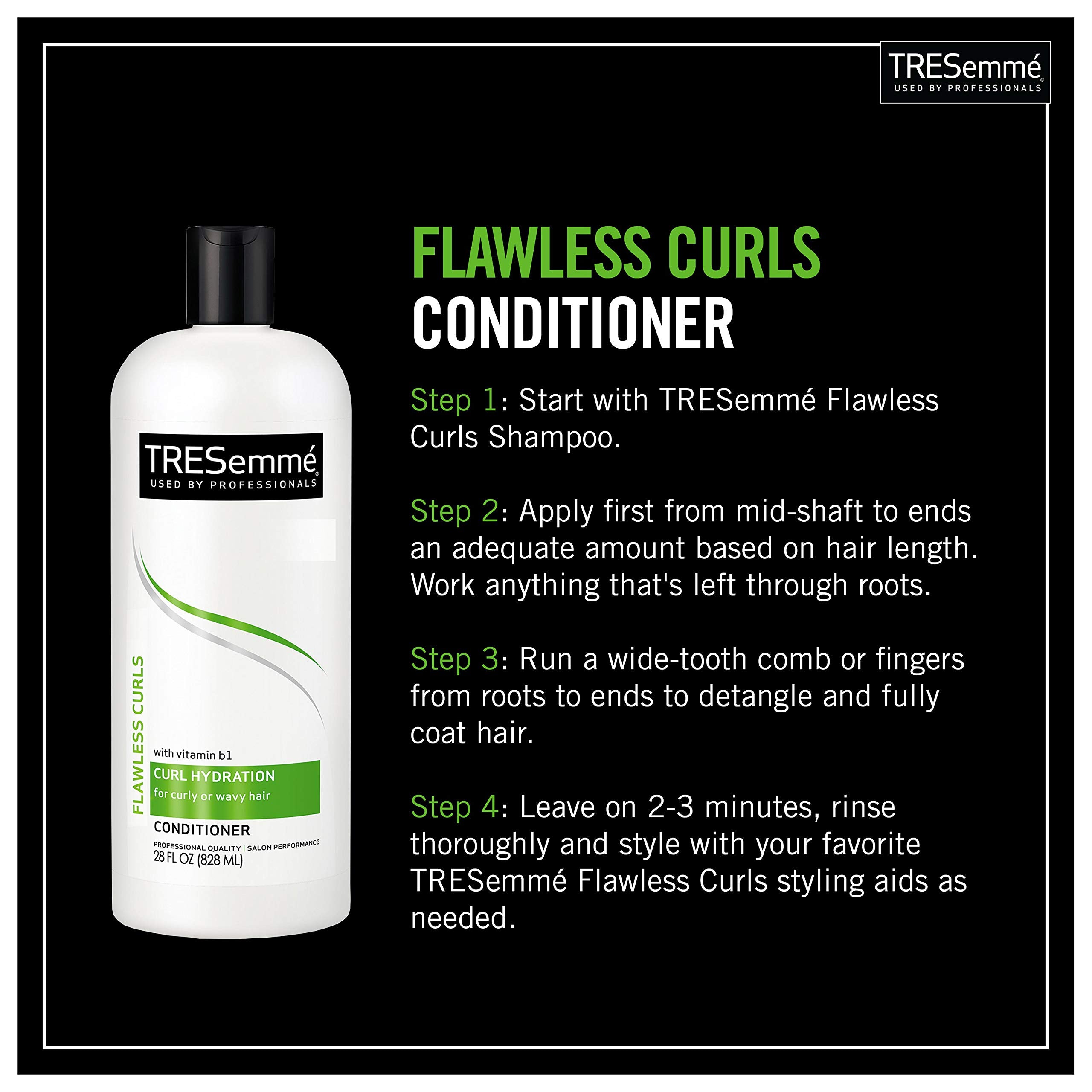 TRESemm   Conditioner Flawless Curls Curl Hydration 28 oz, Packaging may vary