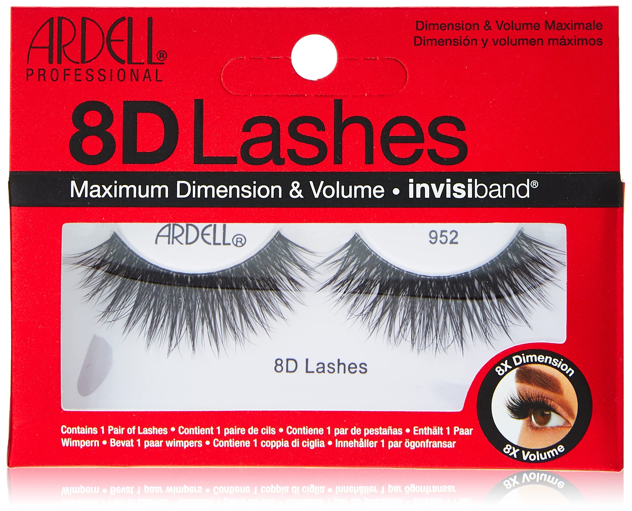 Ardell 8D Lashes(D0102H2Cliv)