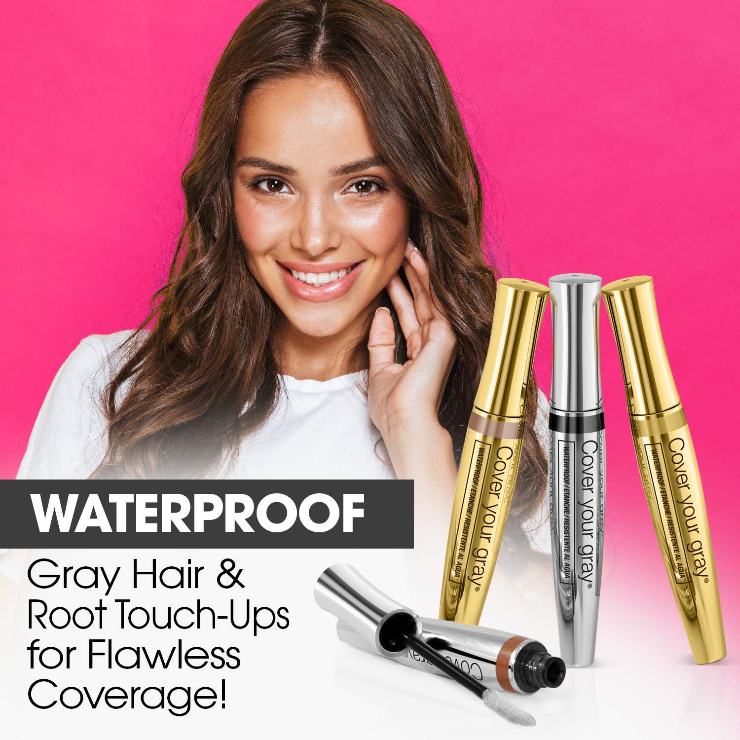 Cover Your Gray Waterproof Hair Color Touch-Up Pencil - Medium Brown