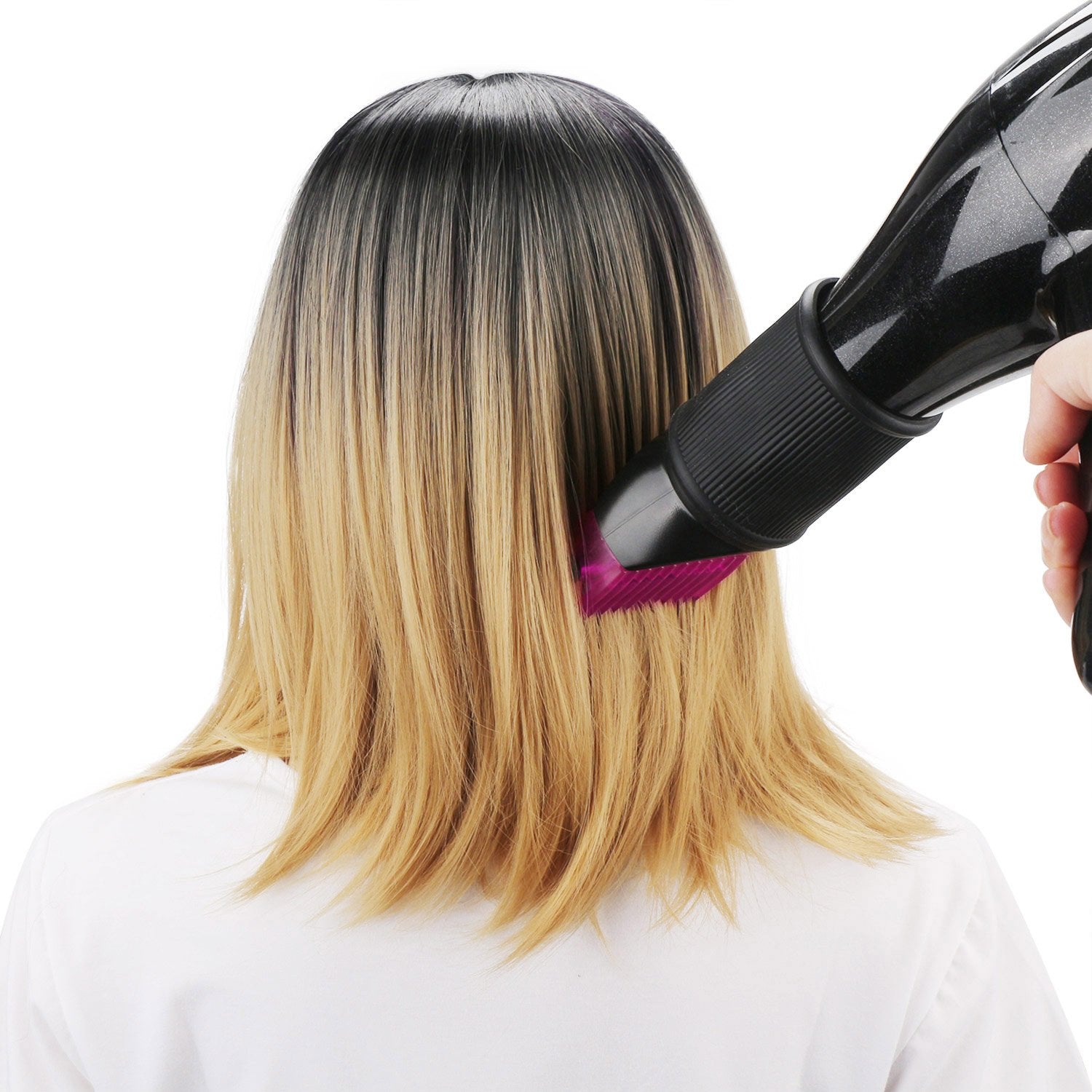 Segbeauty Blower Dryer Comb Attachment, Hair Dryer Concentrator with Brush Attachments for 1.57-1.97 Nozzle, Professional Salon