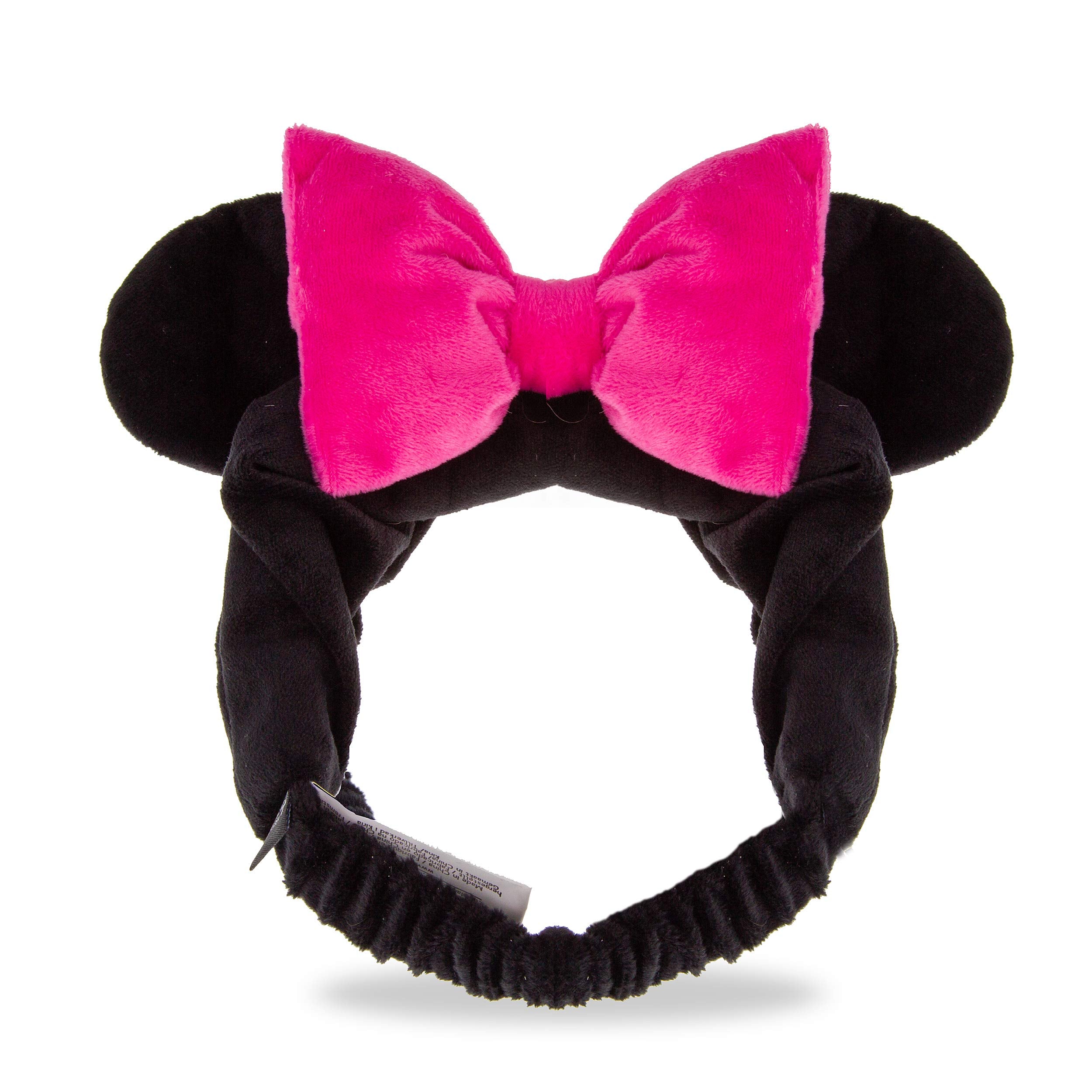 Mad Beauty Disney Minnie Mouse Headband | Keeps Hair Tucked Away During Beauty Routine | Cruelty-Free Cosmetics | Skincare Gifts
