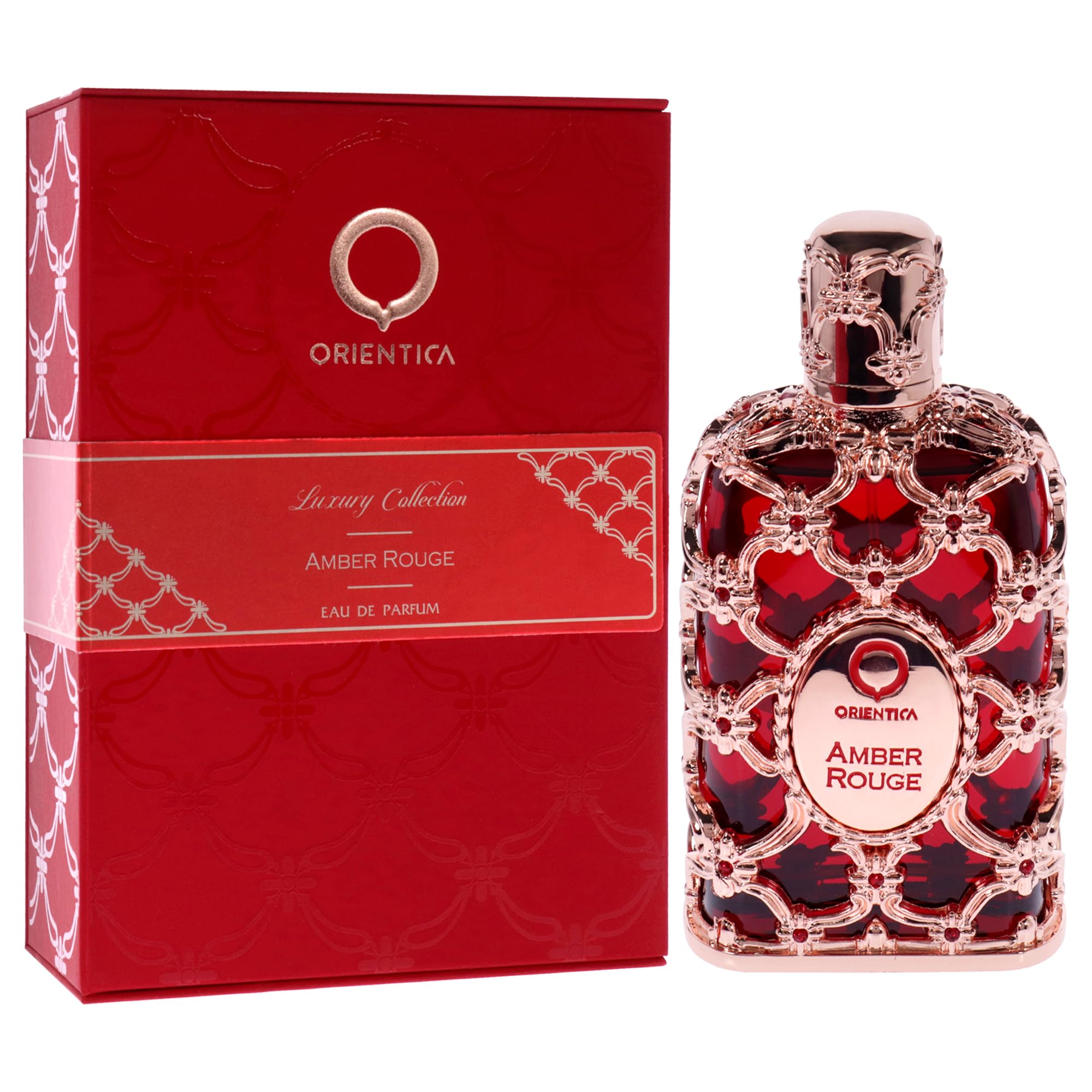 Orientica Amber Rouge For Women Eau De Parfum Spray, 27 Ounce (Luxury Collection)