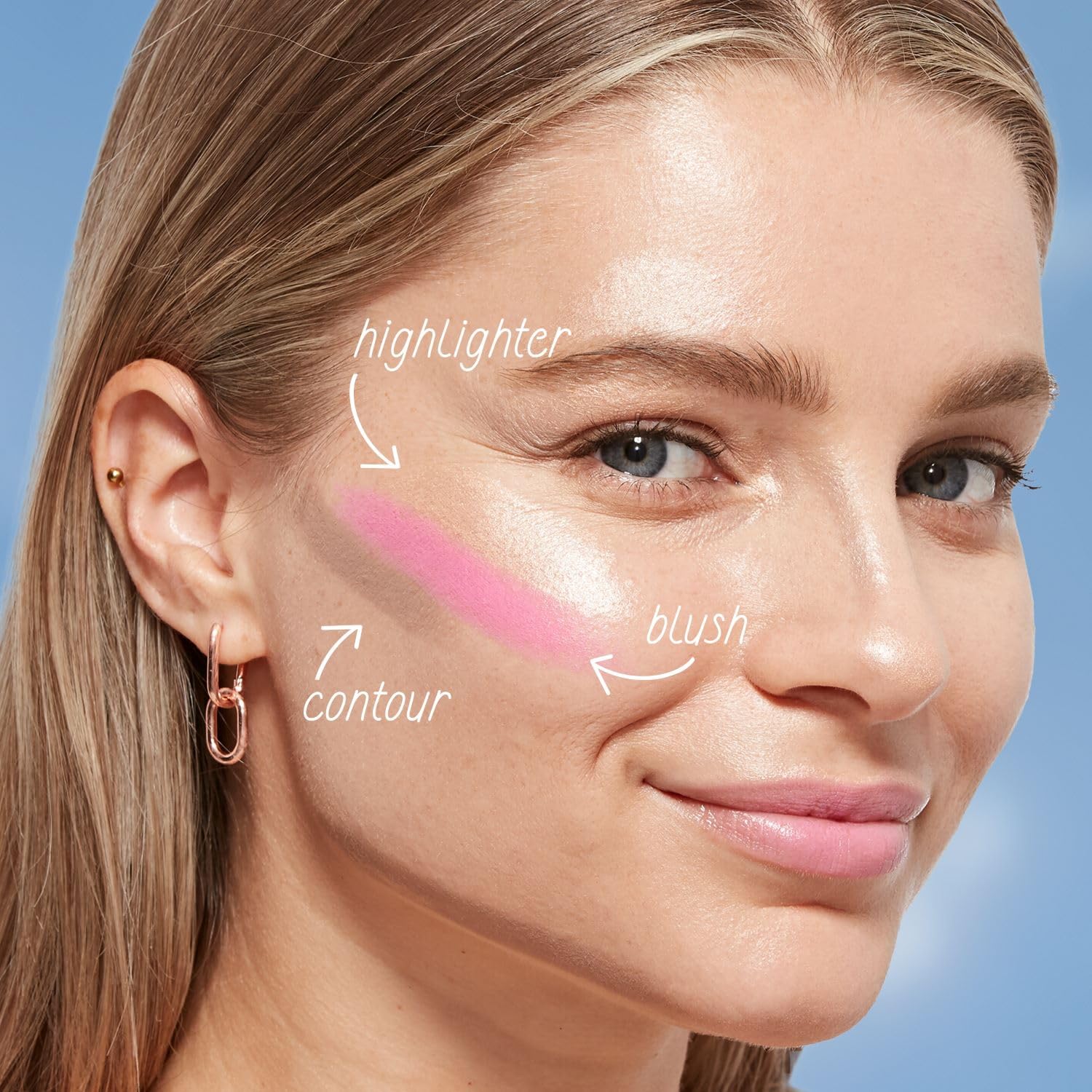 Covergirl Trublend Skin Enhancer Balm Stick, 230 Bubblegum Pop, Blush Stick, Vegan Formula, Easy To Use, Glides On Effortlessly,