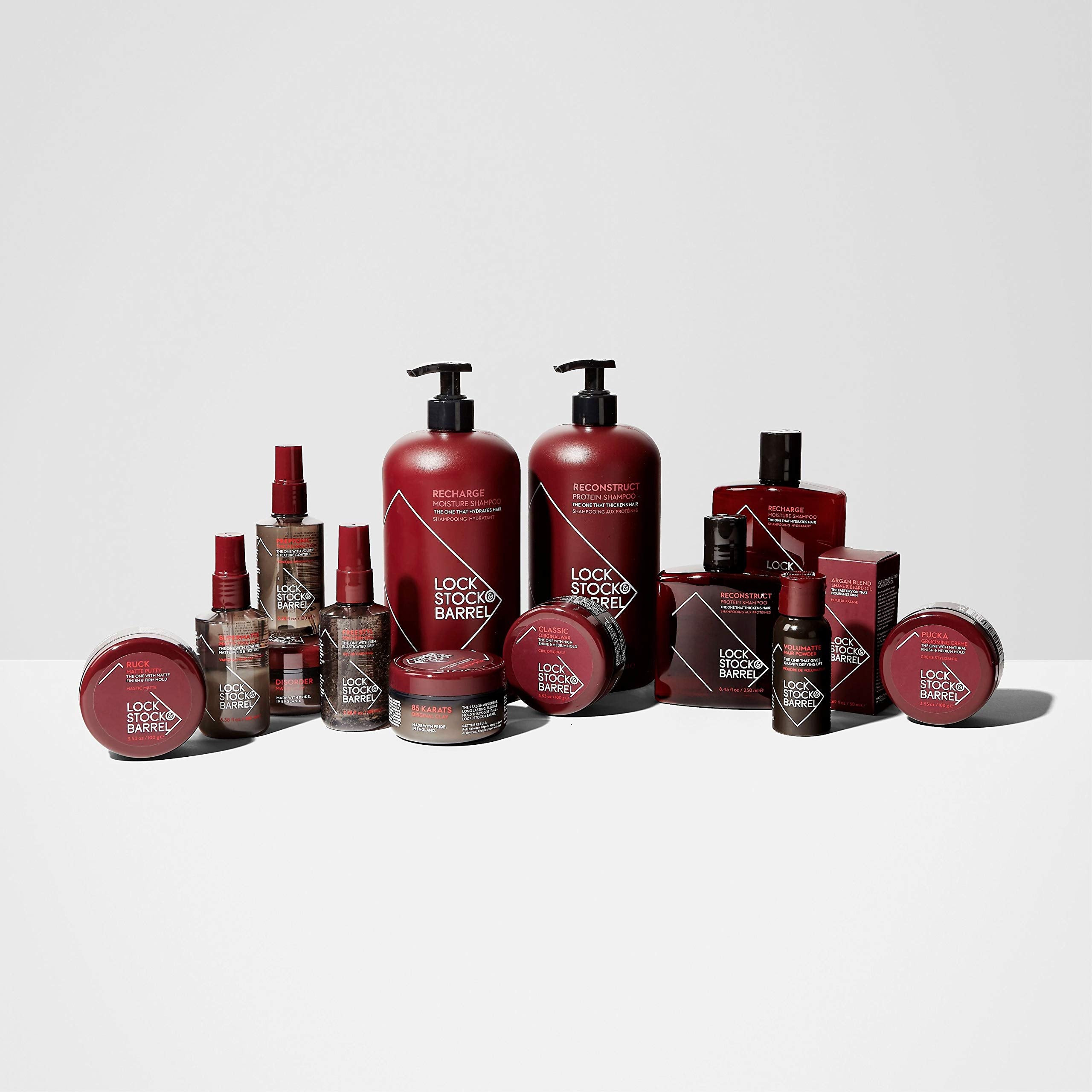 Lock Stock & Barrel Reconstruct Protein Thickening Shampoo For Men 1000 Ml
