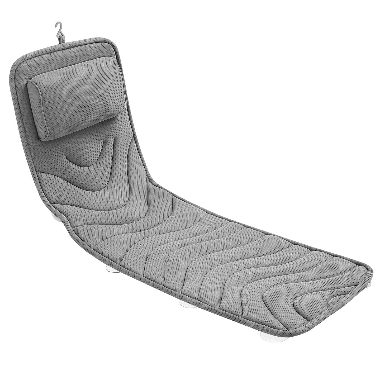 Full Body Bath Pillow For Bathtub, Non-Slip Bath Pillows For Tub, Spa Bathtub Pillow Cushion For Headrest Neck Shoulder And Back
