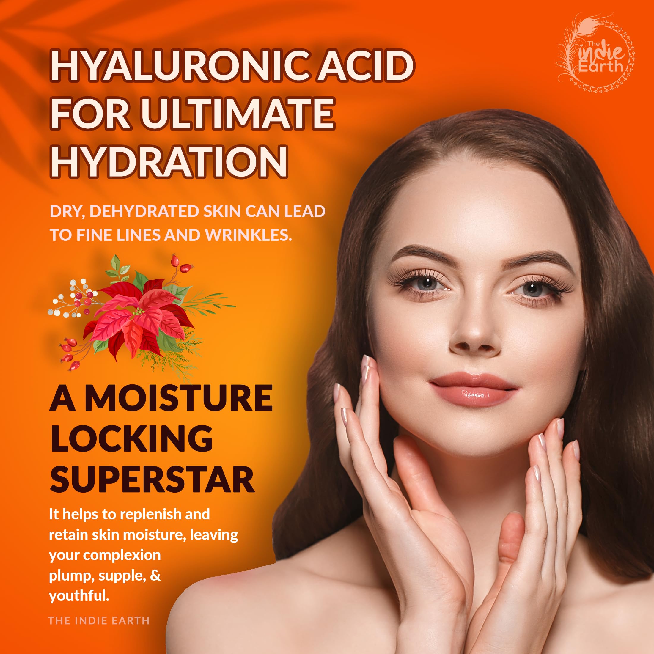 20% Vitamin C Serum - Advanced Anti-Aging & Brightening Formula with Glutathione, Hyaluronic Acid, Ferulic Acid, Turmeric, Roseh