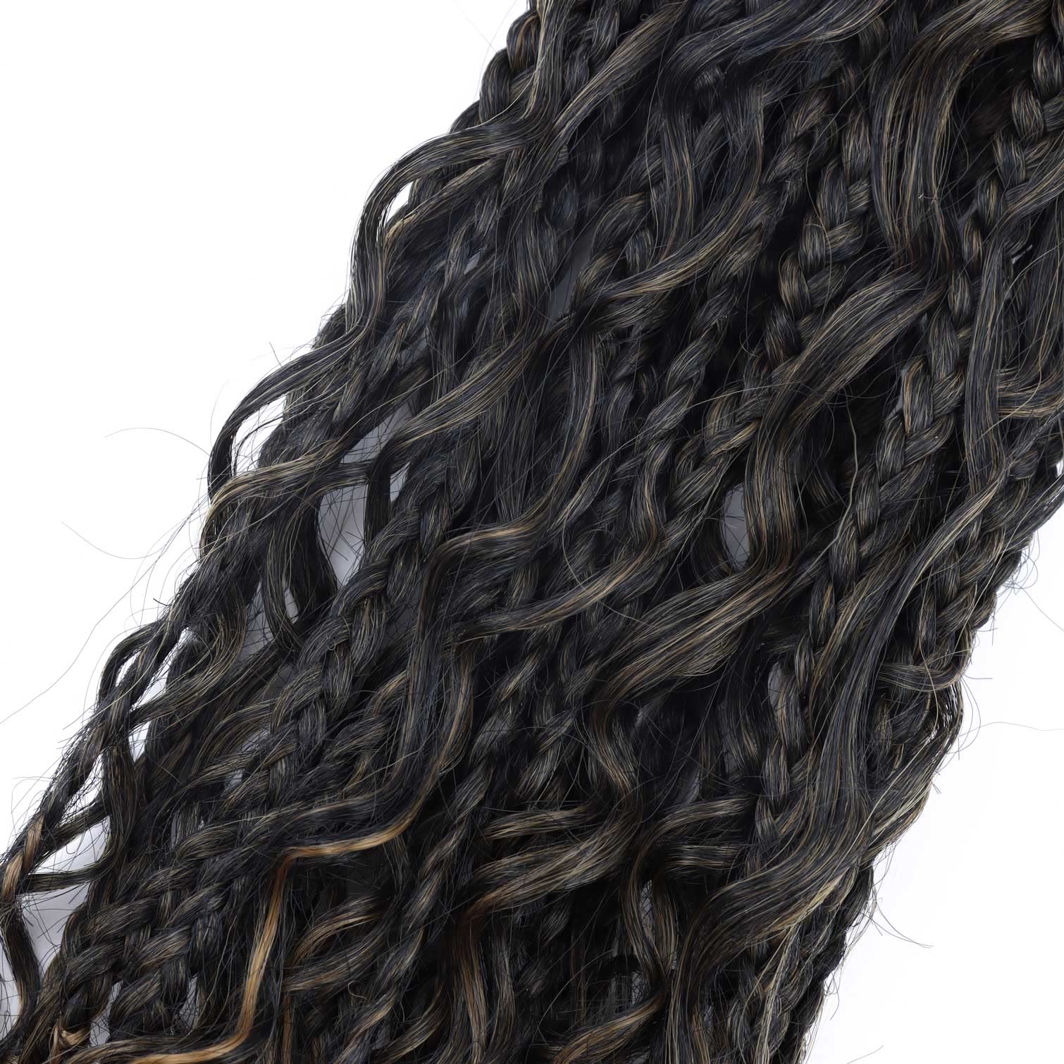 8 Packs Crochet Box Braids Curly Ends 18 Inch Box Braid Crochet Hair Prelooped Synthetic Crochet Braids Hair For Black Women(18I
