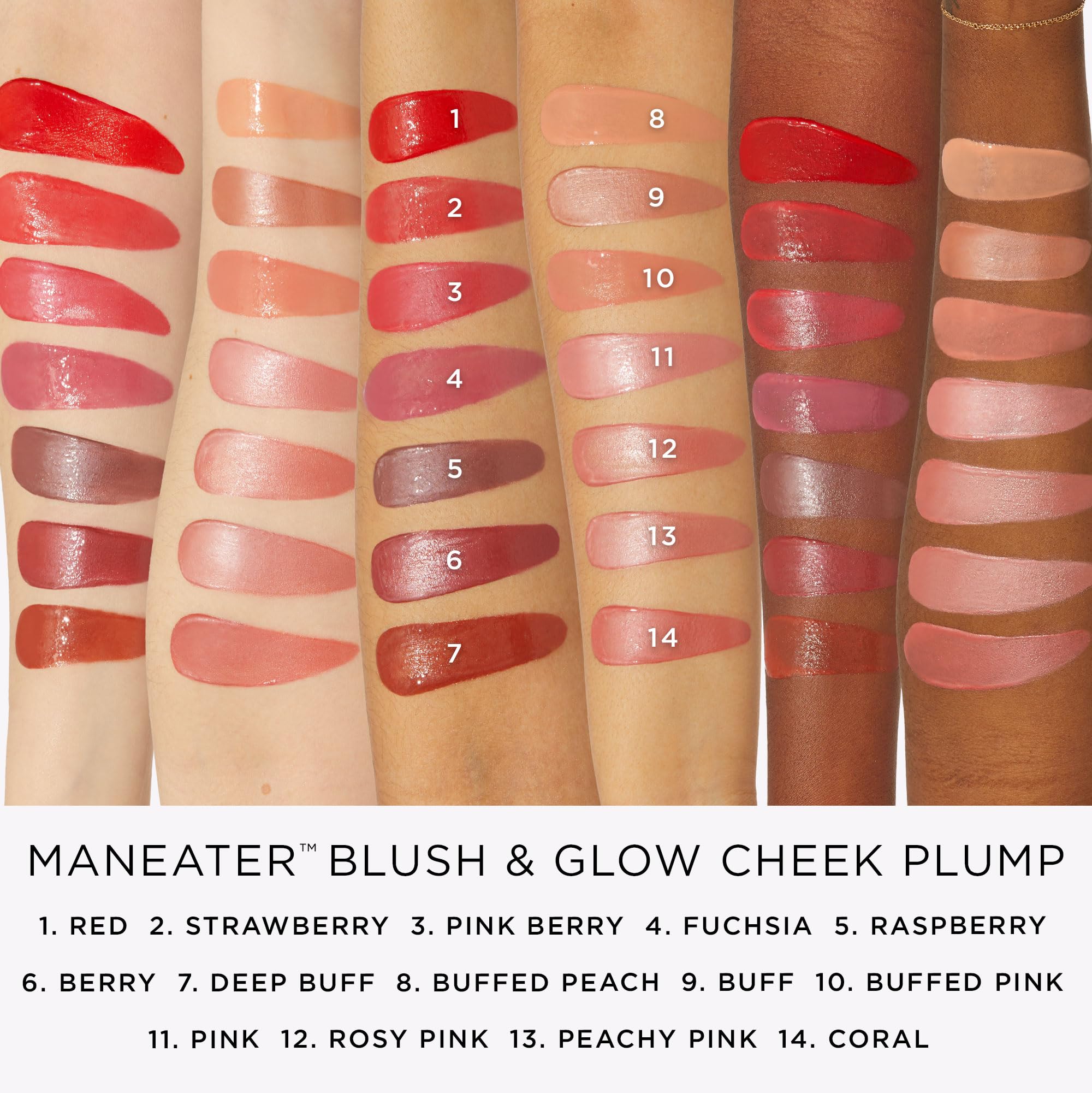 tarte maneater blush & glow cheek plump - pink
