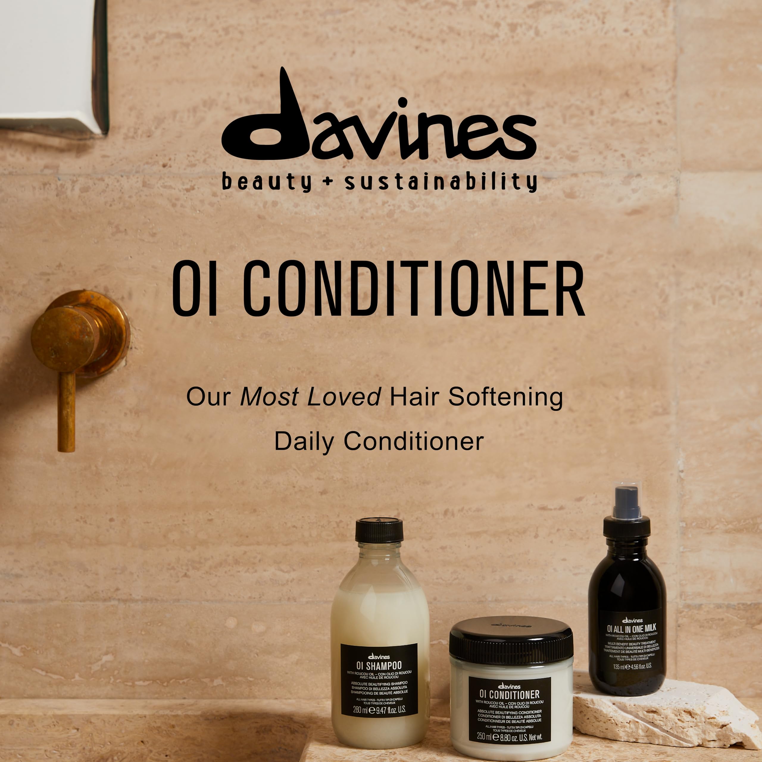 Davines Oi Conditioner Absolute Beautifying Conditioner, 8.80 Oz