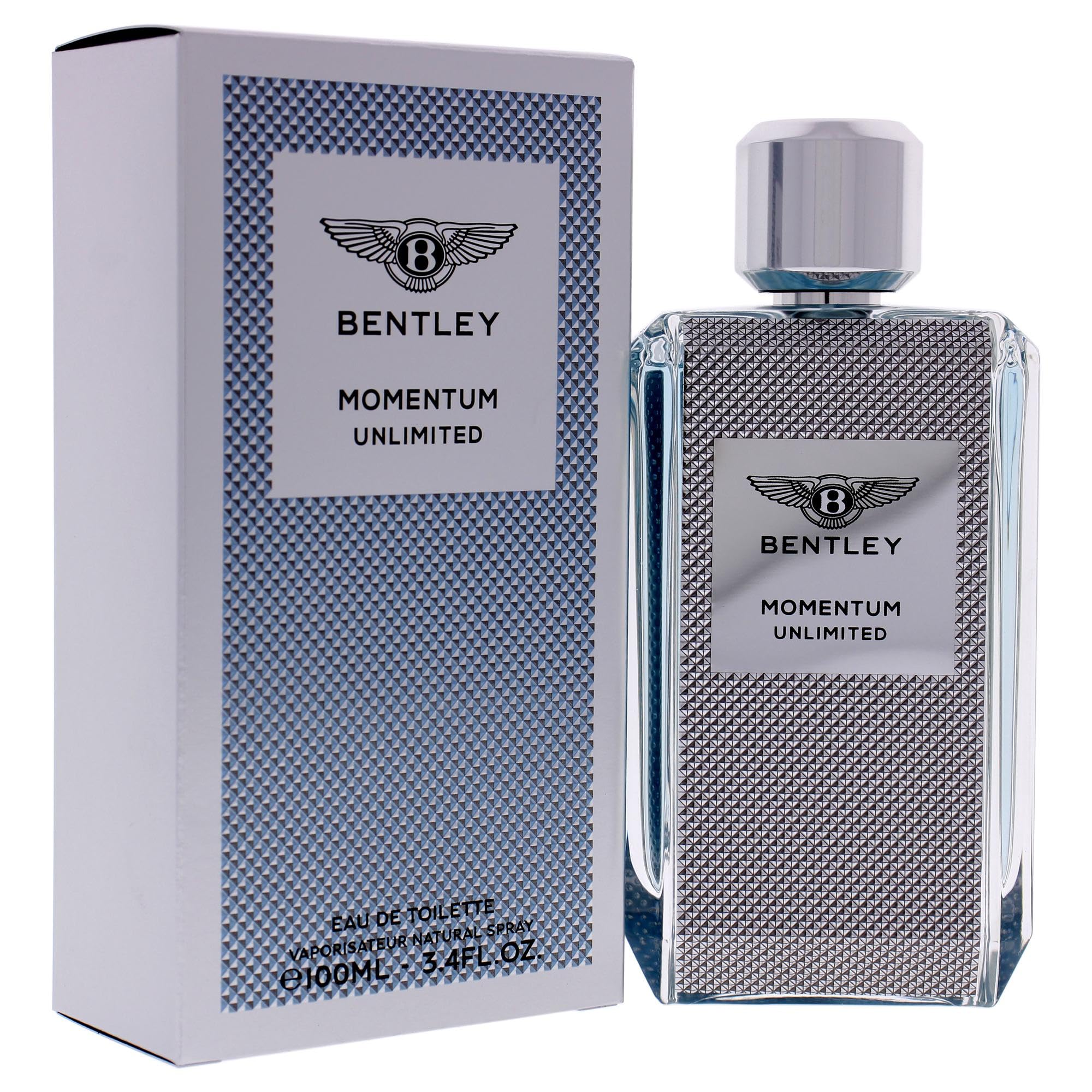 Bentley Momentum Unlimited By Bentley, 3.4 Oz Eau De Toilette Spray For Men