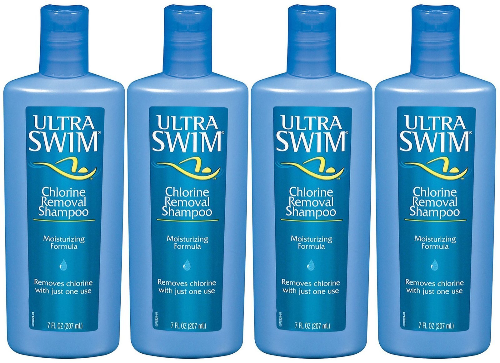 UltraSwim Chlorine Removal Moisturizing Shampoo, 7 oz, 4 Pack