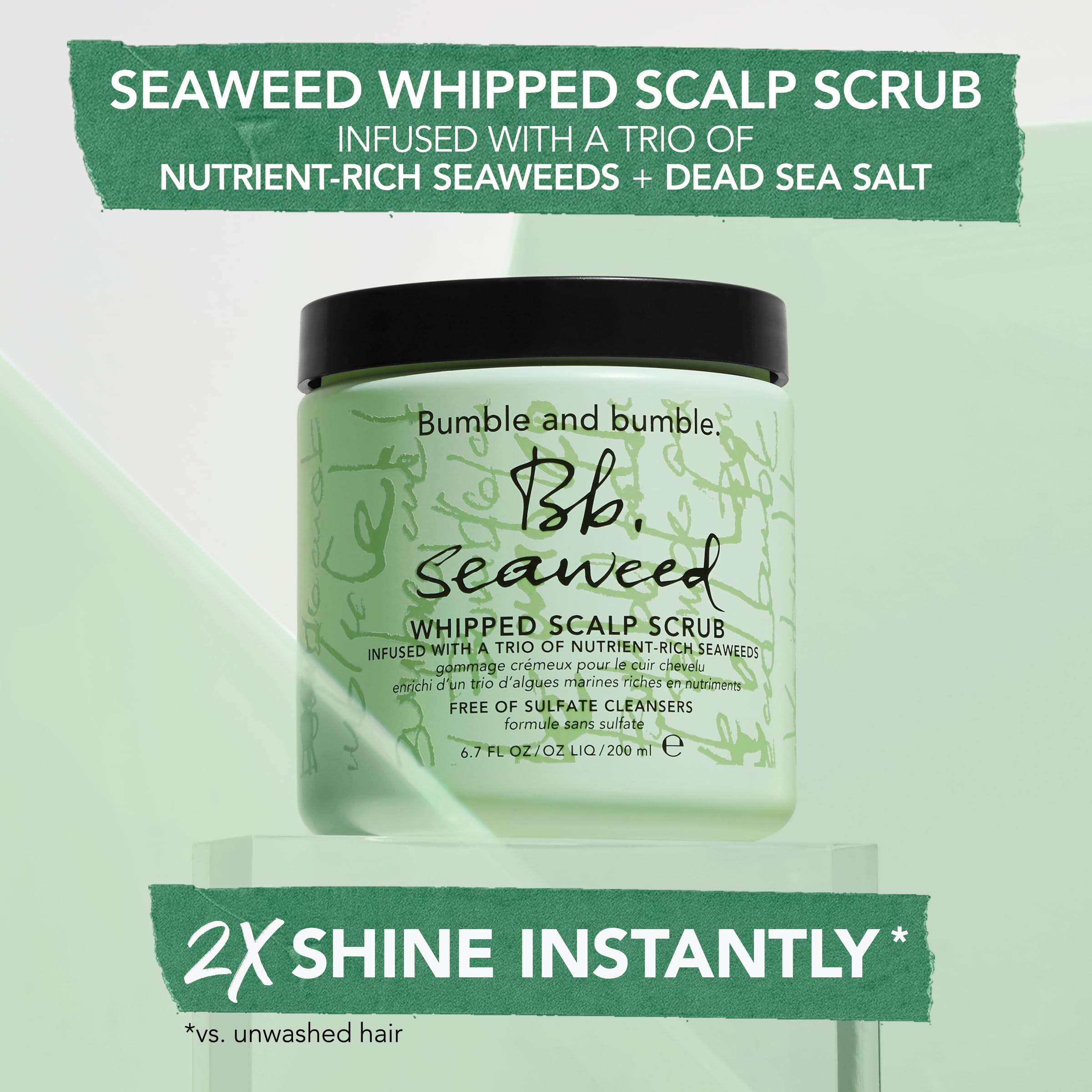 Bumble and bumble. Seaweed Nourishing Whipped Scalp Scrub, 6.7 fl. oz.