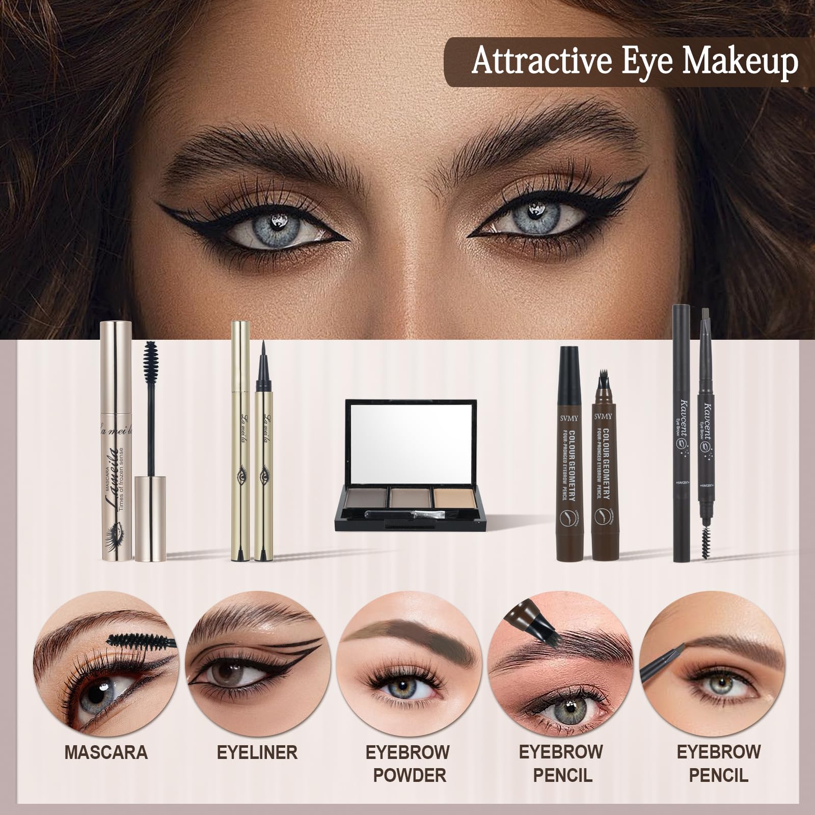 All In One Makeup Kit For Women Full Kit, Makeup Gift Set For Girls & Teen, Travel Makeup Set, Professional Makeup Kit Includes