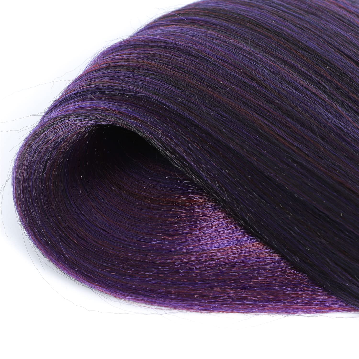 Run Shui Ombre Pre Stretched Braiding Hair, 36 Inch 3 Tones Kanekalon Braid Hair Extensions, 8 Packs Multi Color Blend Braiding