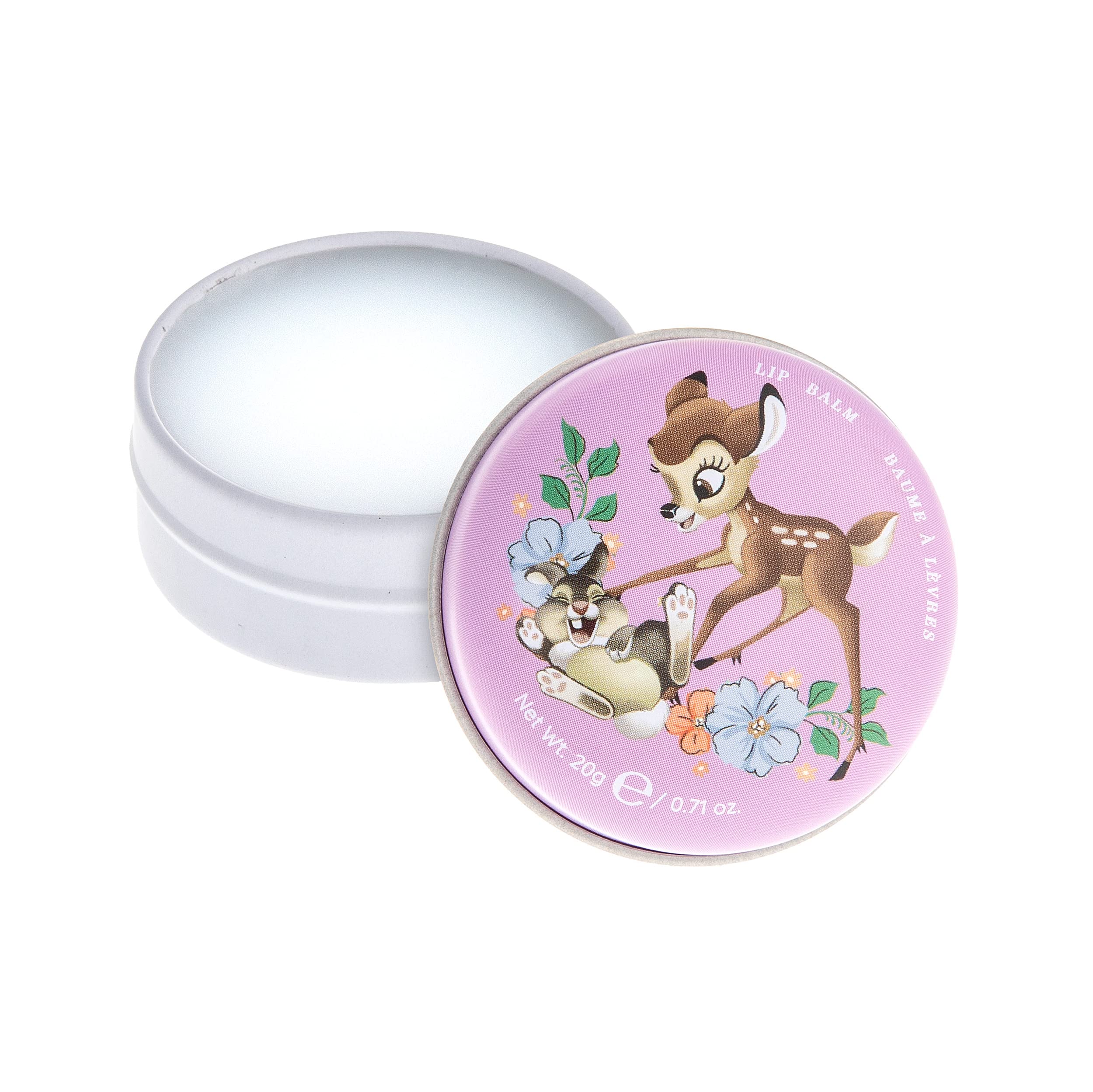 Mad Beauty Disney Beauty of Bambi Lip Balm Duo | Cruelty-Free Cosmetics | Strawberry & Vanilla Scented | Skincare Gifts for Wome