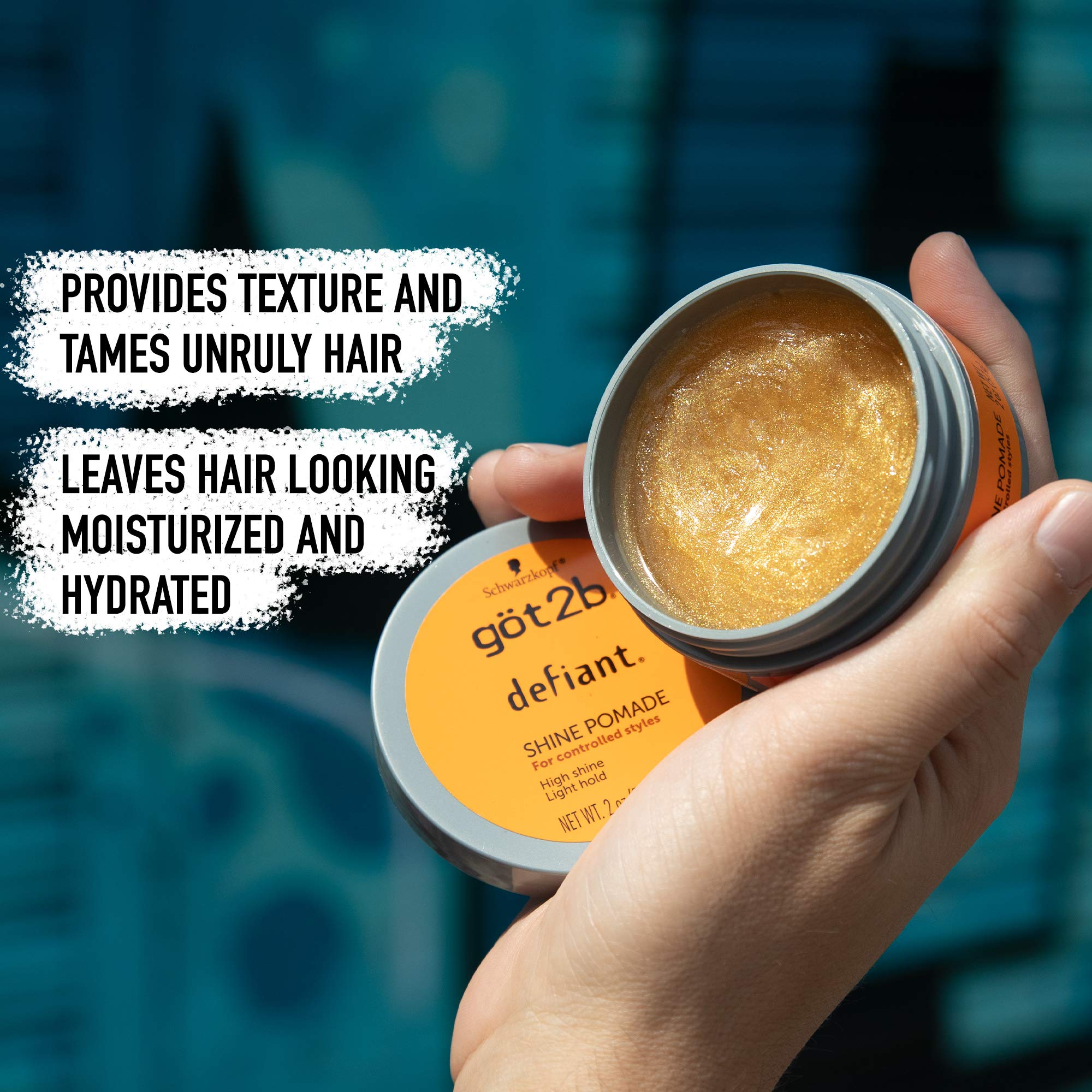 Got2B Defiant Shine Pomade, 2 Oz