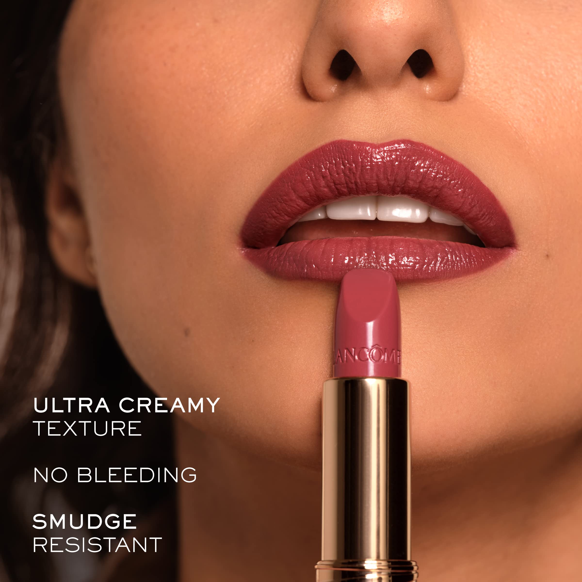 Lancme L'Absolu Rouge Hydrating Cream Lipstick - Smudge-Resistant & Luminous Finish - Up To 18HR Comfort - 250 Tendre Mirage