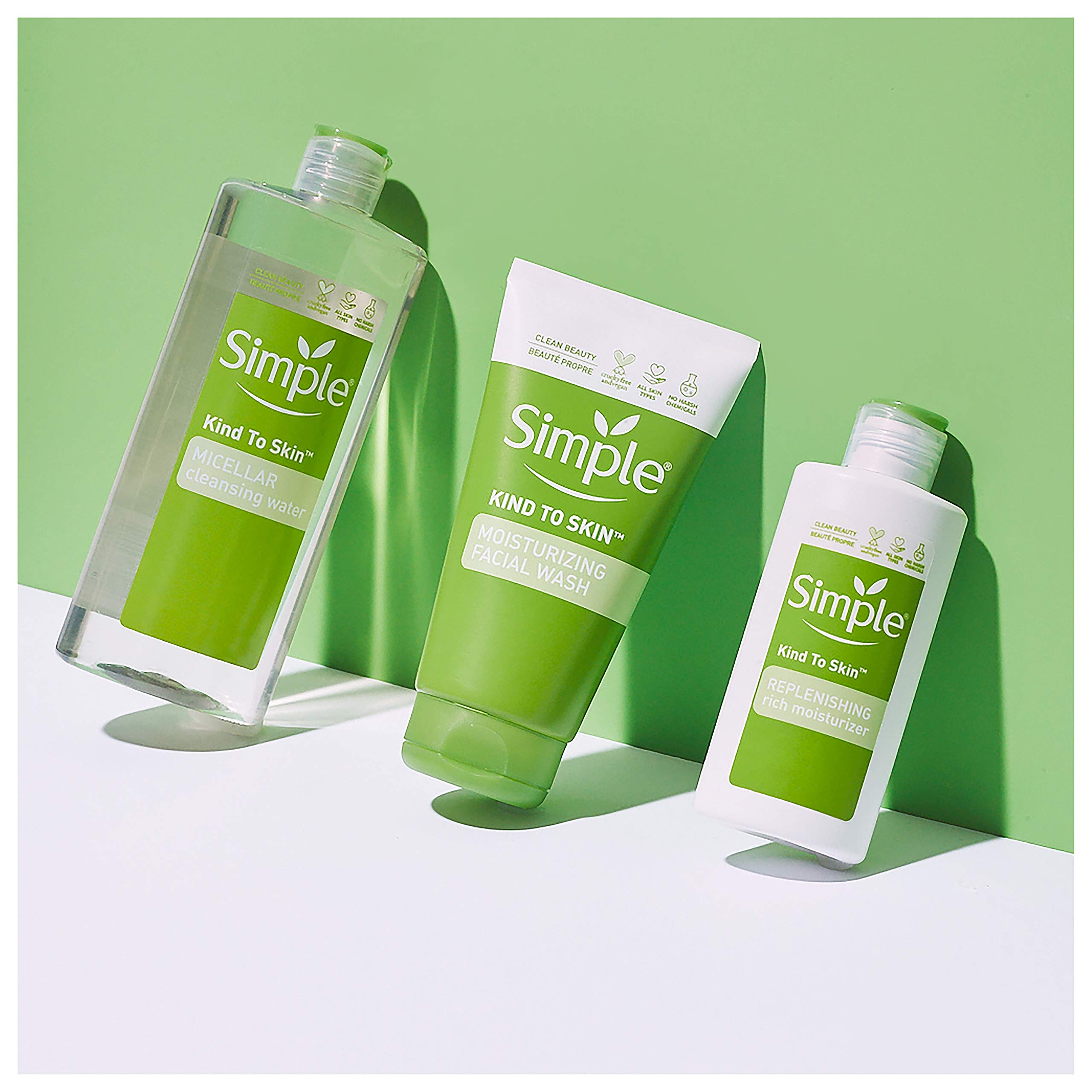 Simple Micellar Cleansing Water 13.5 Fl Oz (Pack of 2)