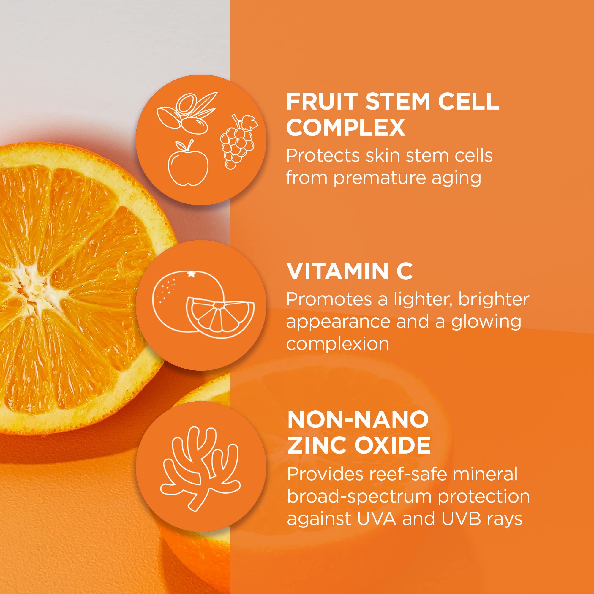 Andalou Naturals Vitamin C Bb Beauty Balm Sheer Tint Spf 30, 2-In-1 Bb Cream & Face Sunscreen With Broad Spectrum Protection, Mi