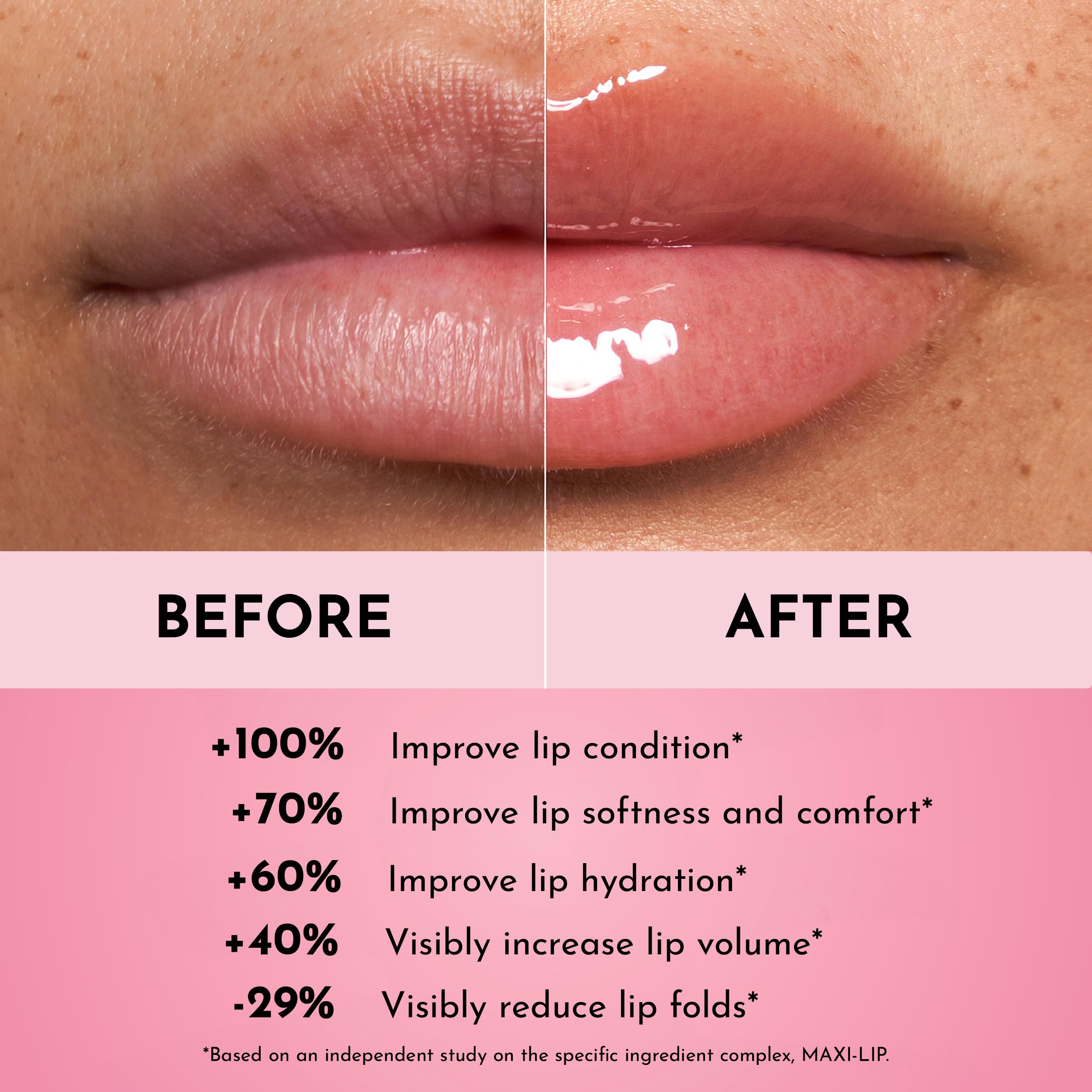 Lawless Lip Plumping Gloss - Cherry Vanilla - 0.11 oz - Volumizing, Hydrating, Smoothing Formula