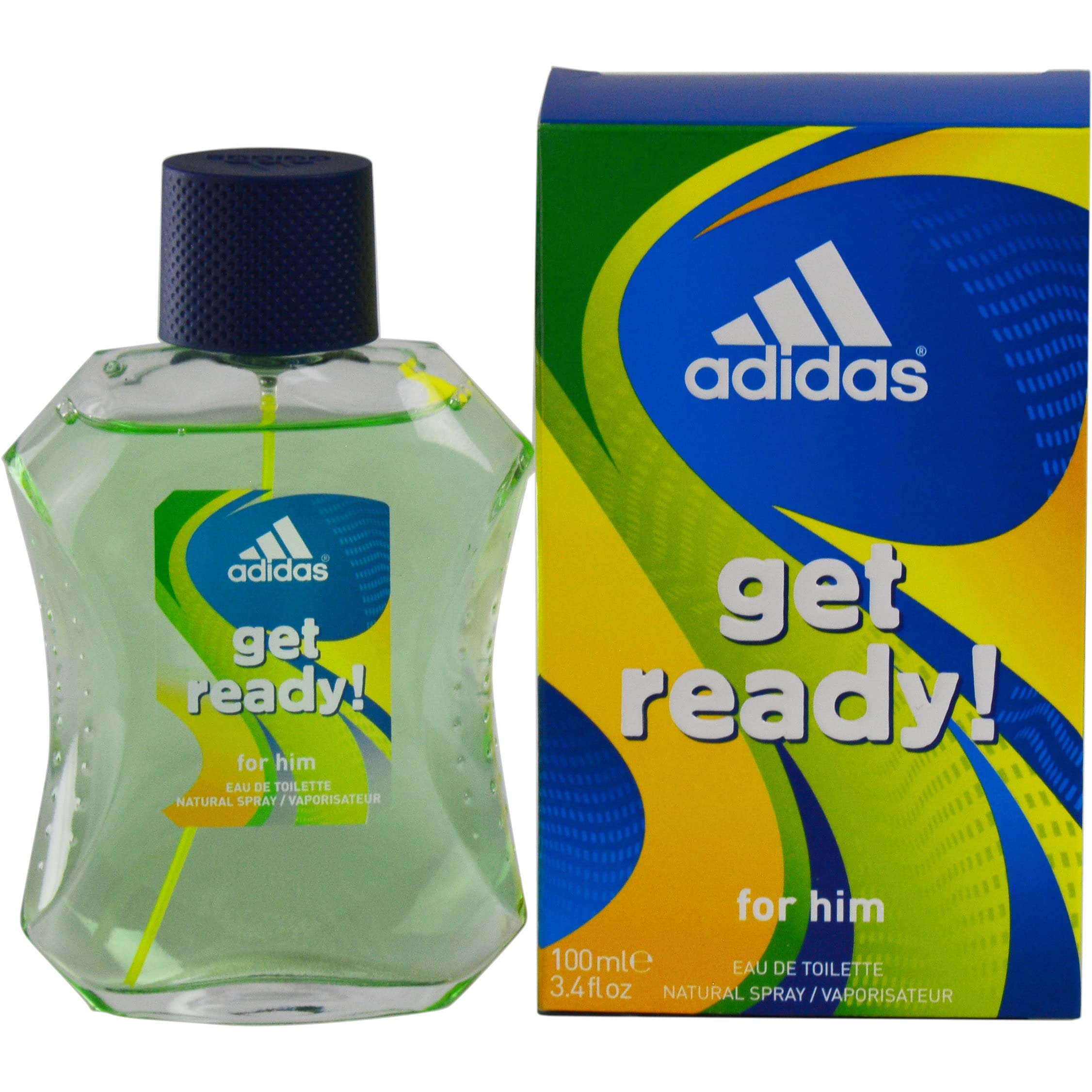 Adidas Get Ready Mens 34-Ounce Eau De Toilette Spray