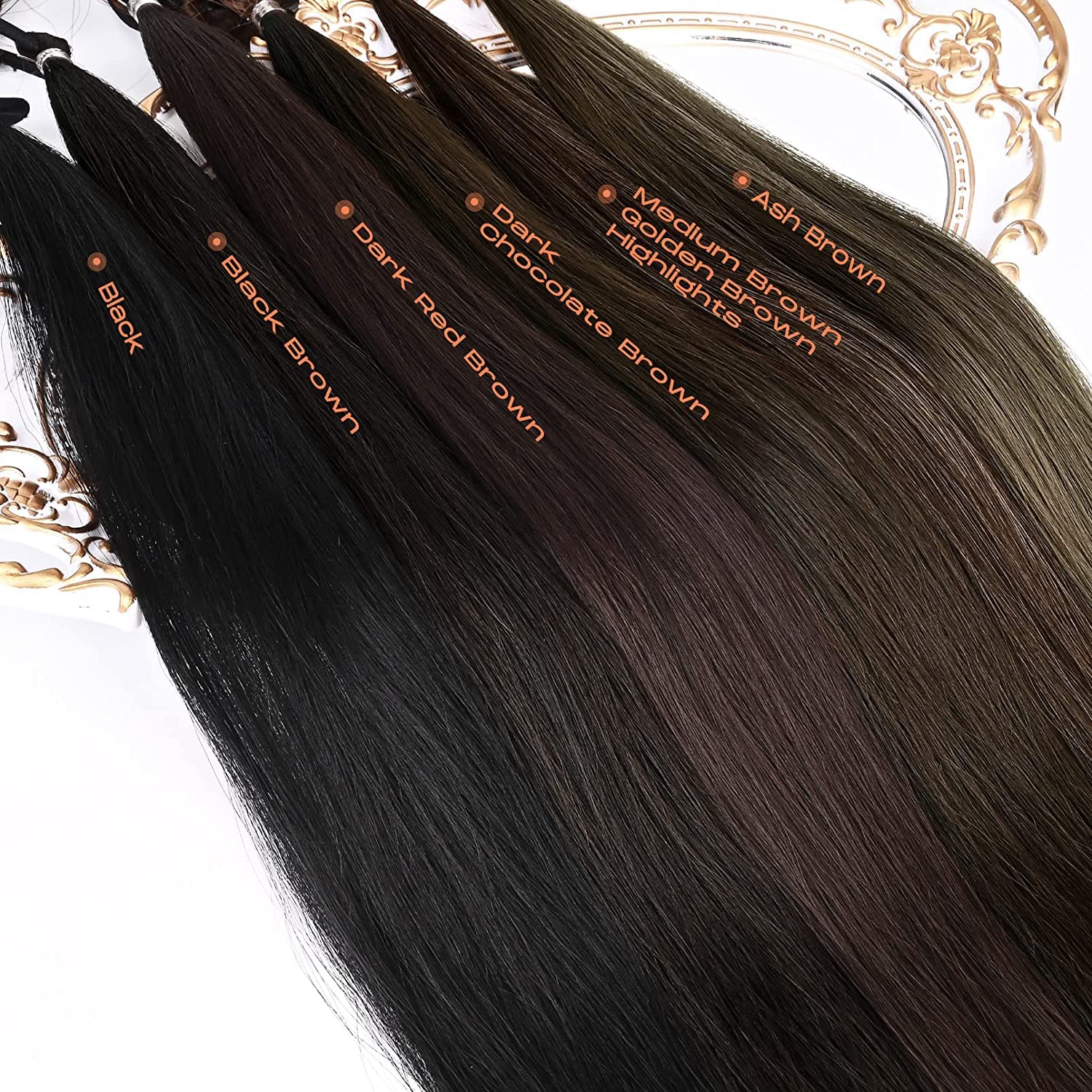 SEIKEA Long DIY Braided Ponytail Extension with Hair Tie Straight Wrap Around Hair Extensions Ponytail Natural Soft Hairpiece Li