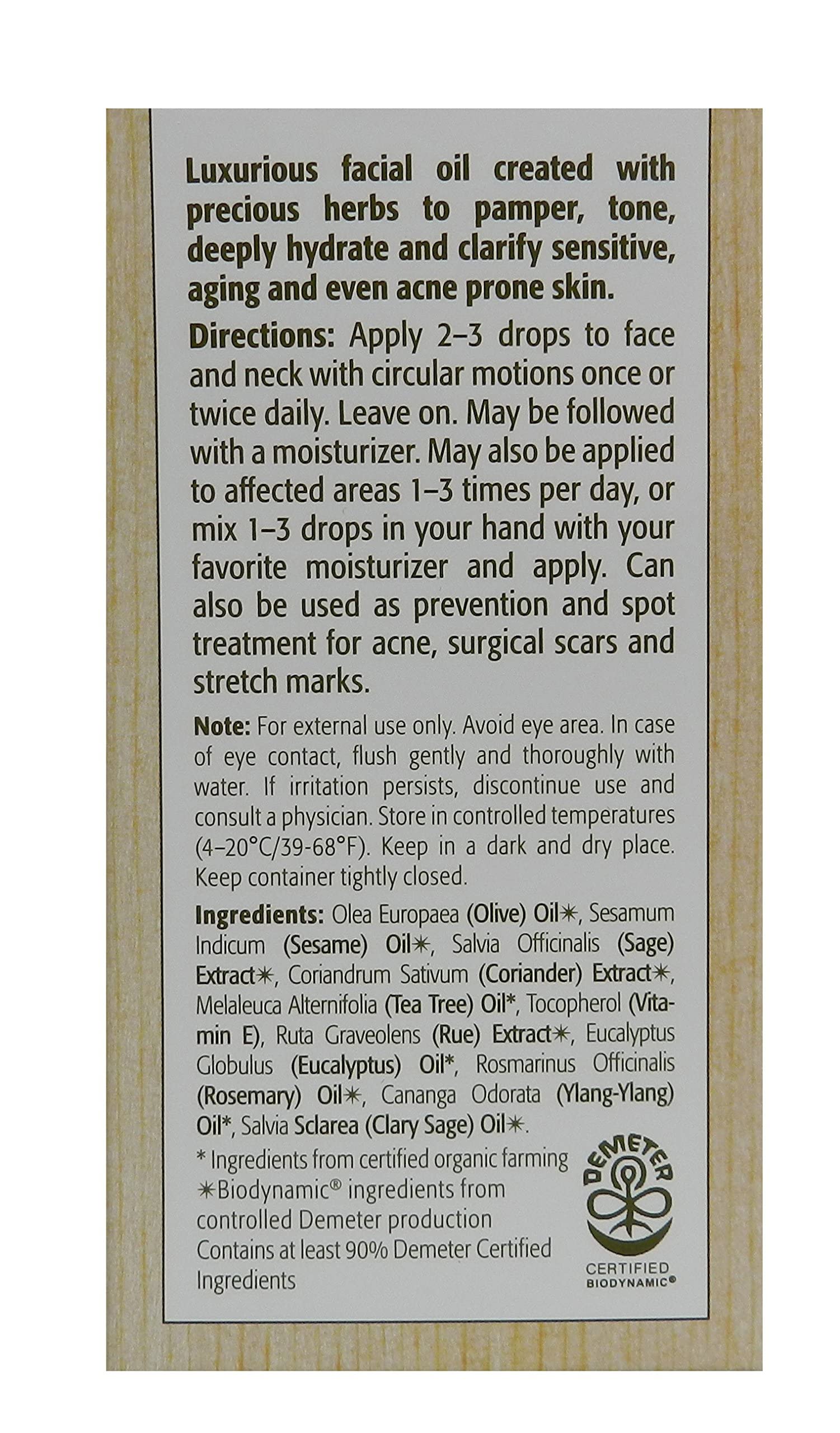Minence Facial Recovery Oil, 0.5 Oz