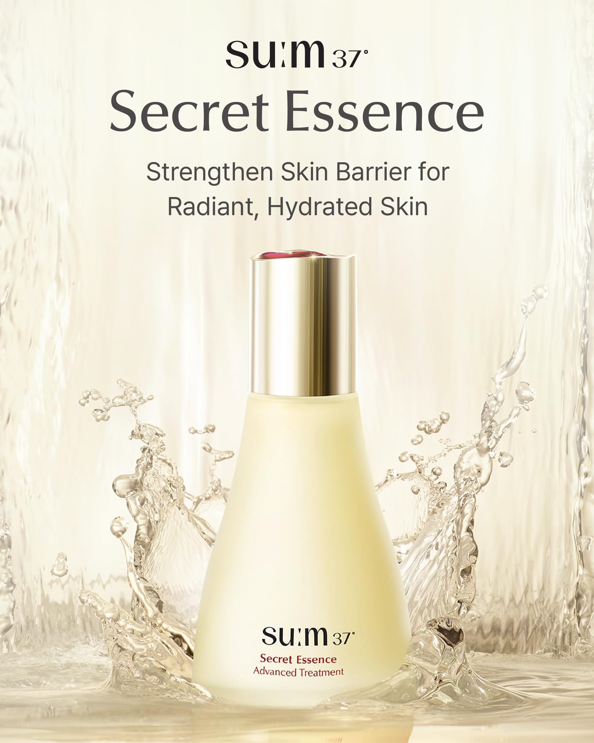 Su:M Secret Essence Advanced Treatment Special Set (2.7 Fl Oz) (5-Piece Set) - Advanced Fermentation Skincare For Hydration, Wri