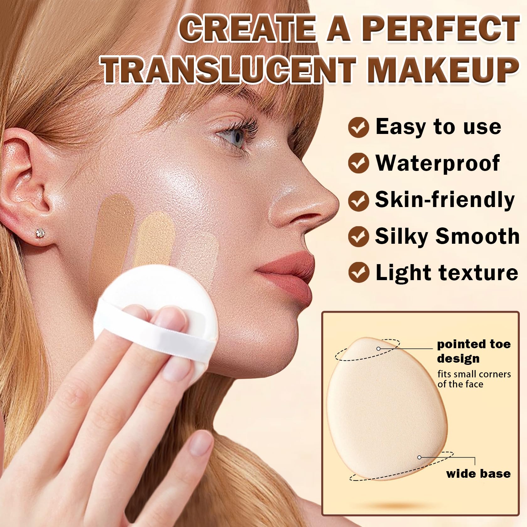 Lzxlukgir Airbrush Flawless Setting Spray,Hydrating Full Coverage Foundation For Smooth Radiant Finish,Breathable Blendable,Ligh