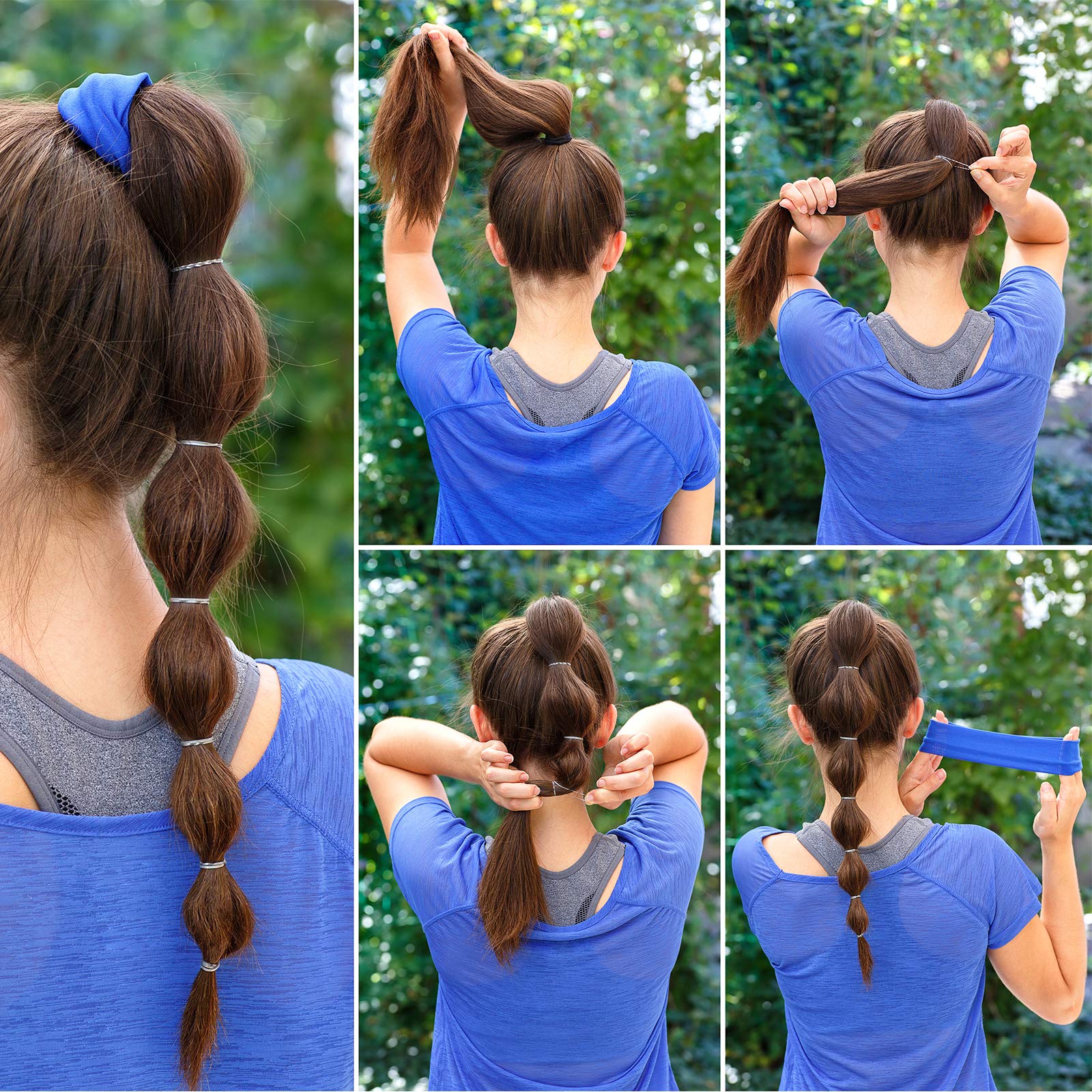 Clear Elastic Hair Rubber Bands, Eaone 1500Pcs Mini Elastics No Damage Baby Ties Small Tiny Ponytail Bands Stretch For Girls Wom