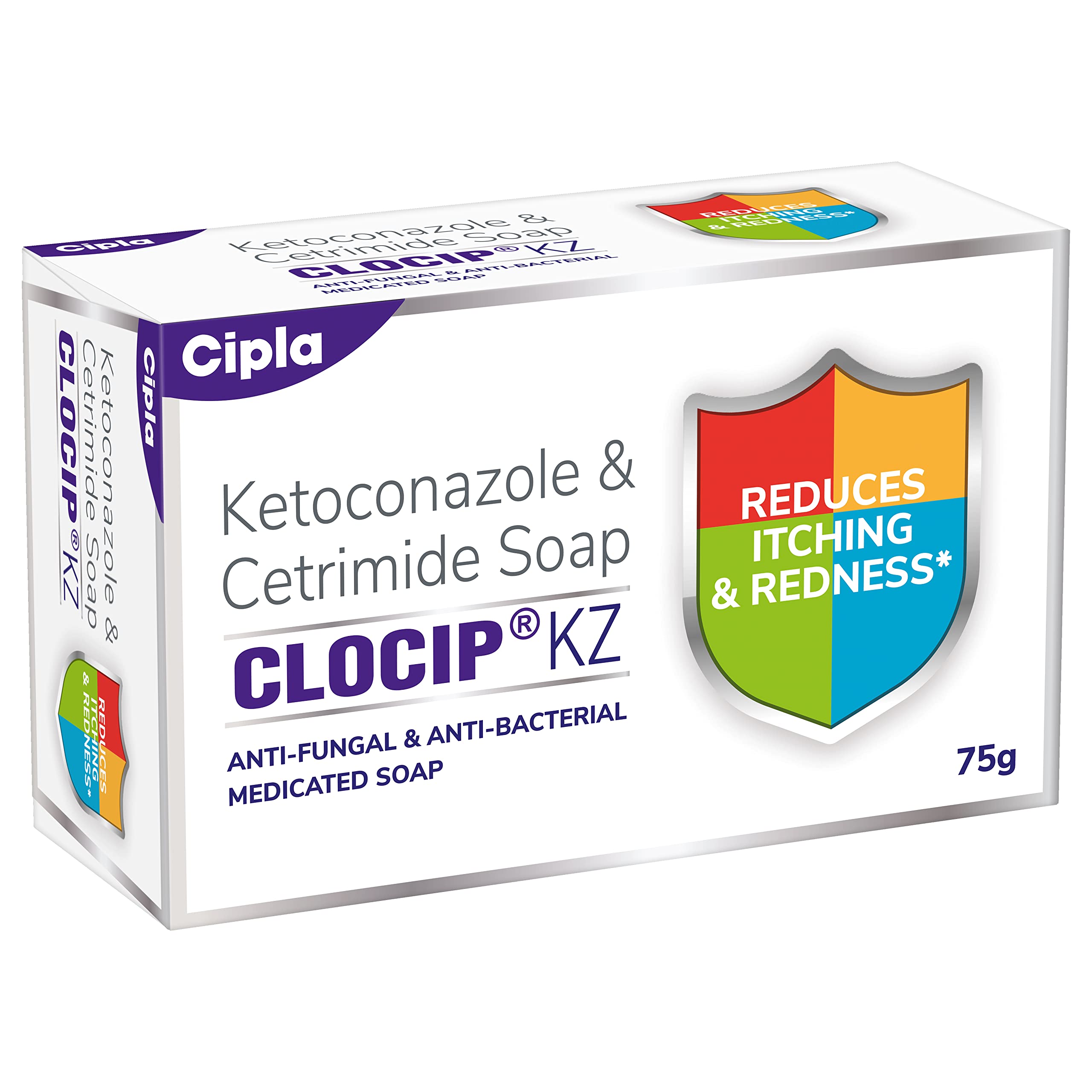 Clocip Kz Soap  Grade 1 Soap That Fights Fungal Infection And Itching  Pack Of 8