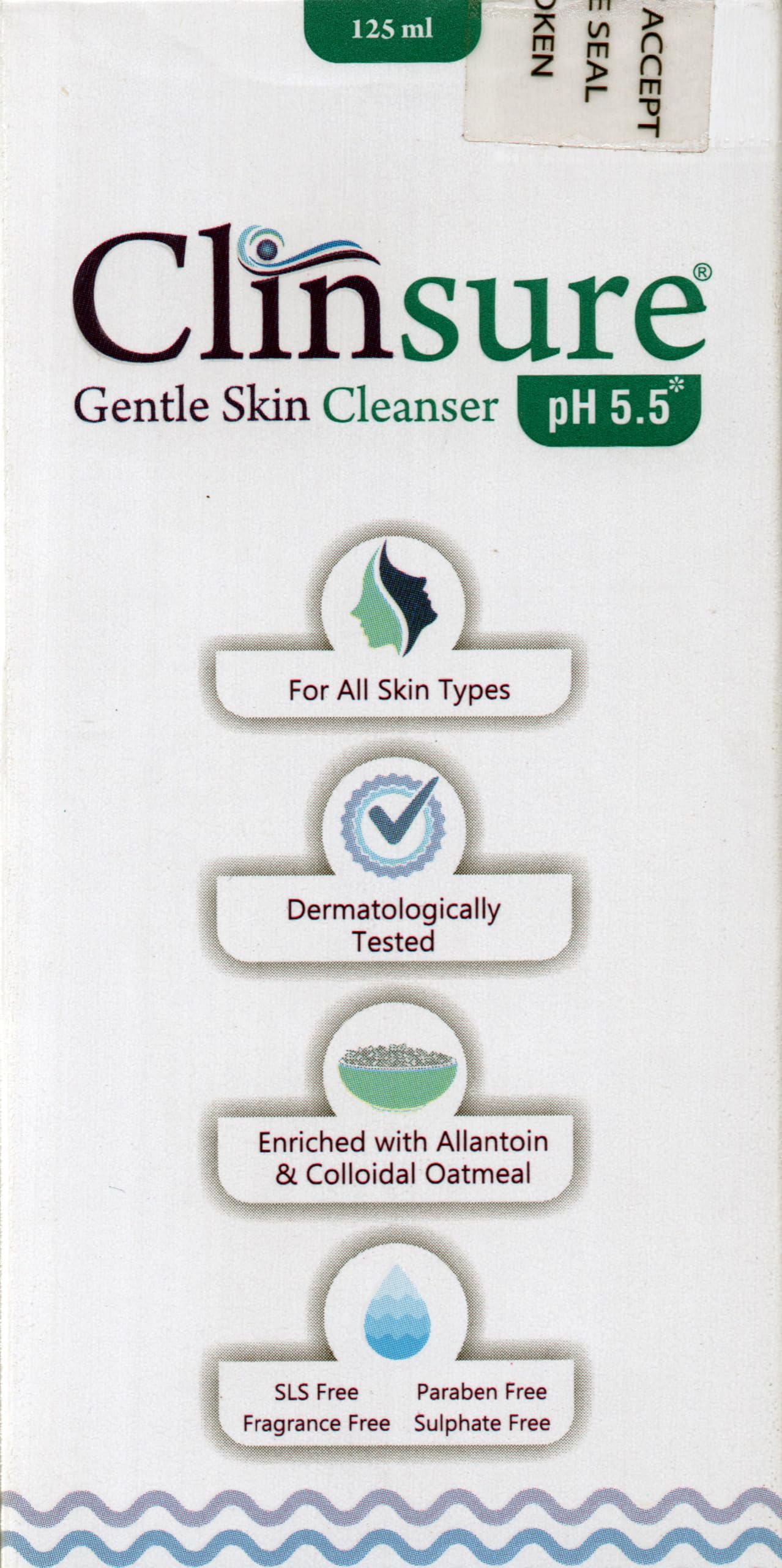 Clinsure Cleanser 125 Ml