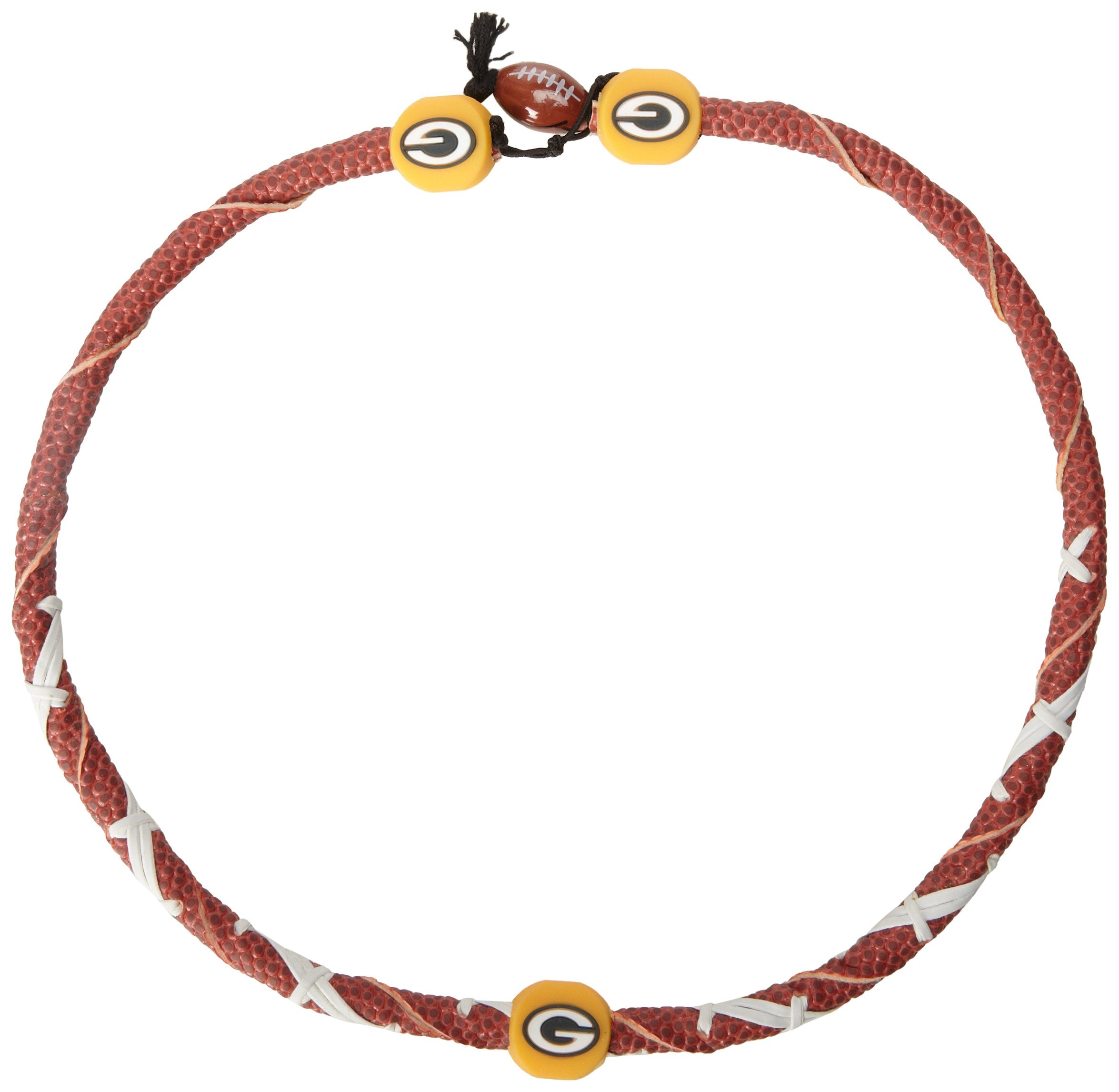 NFL Green Bay Packers Classic Spiral Football Necklace