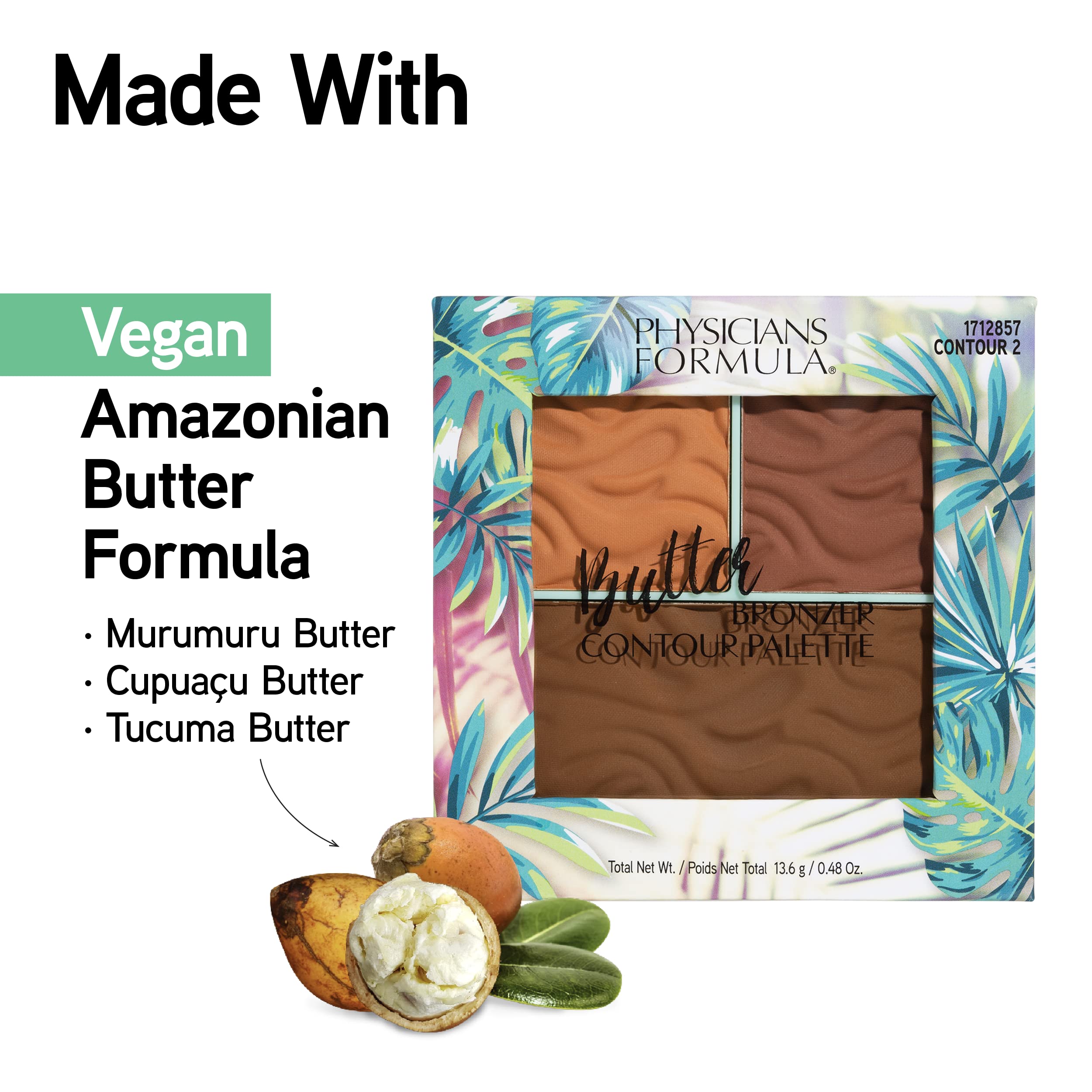 Physicians Formula Butter Bronzer Contour Palette, Medium/Dark