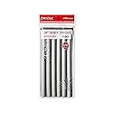 Donna Collection 10 Soft Twist Rollers, Gray, 6 Count