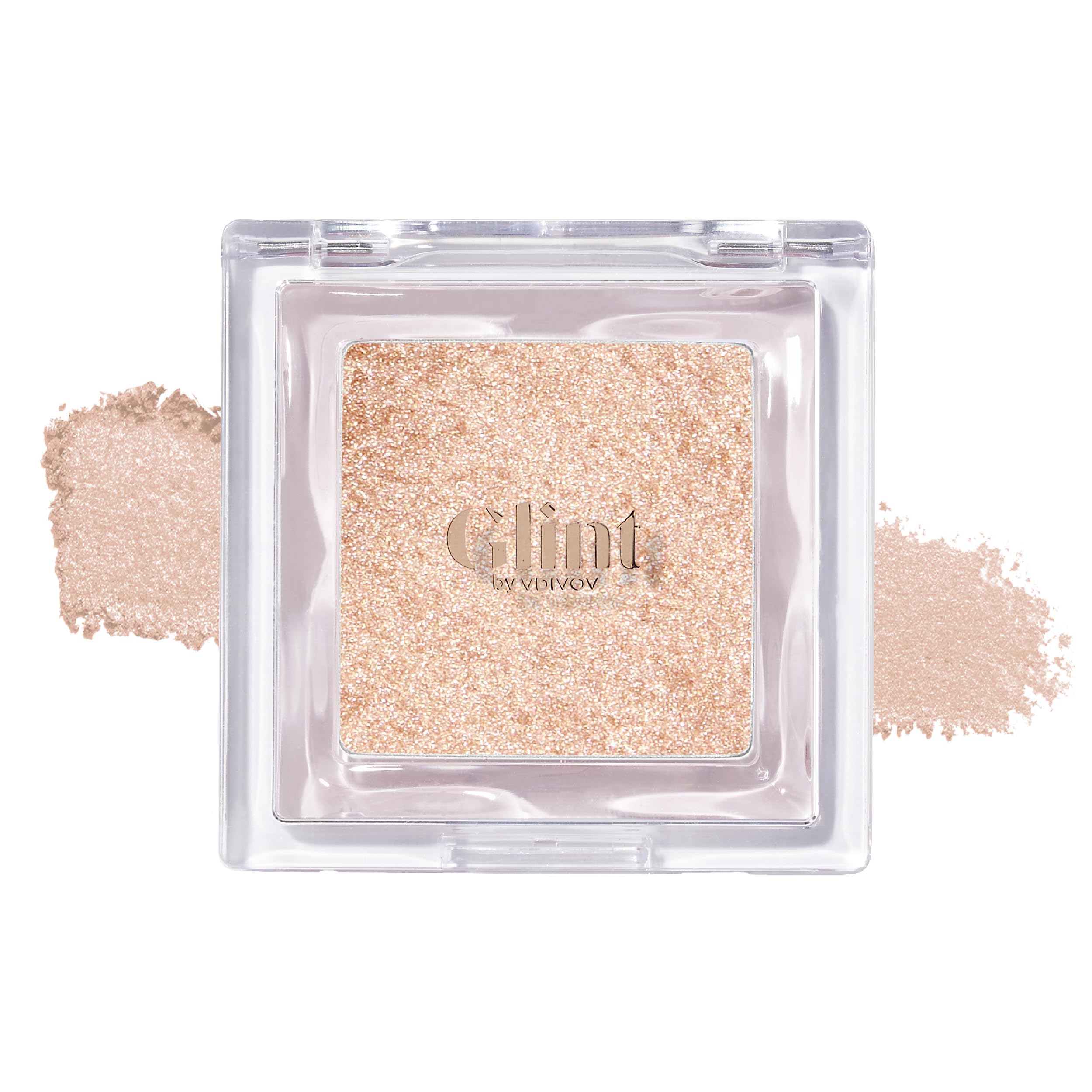 Glint Dewy Highlighter (Dewy Moon, 0.08Oz) - Luminous Glow, Infused With Micropearls, Shiny Illuminator. Rich Pigment & Silky To