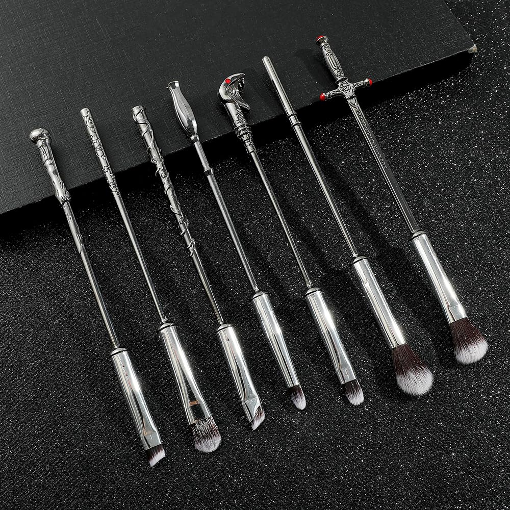 Potter Makeup Brushes Harry Gifts Comb Mirror With Gift Box For Eyeshadow Eyebrows Eyeliner Lips Concealer Contouring Highlighte