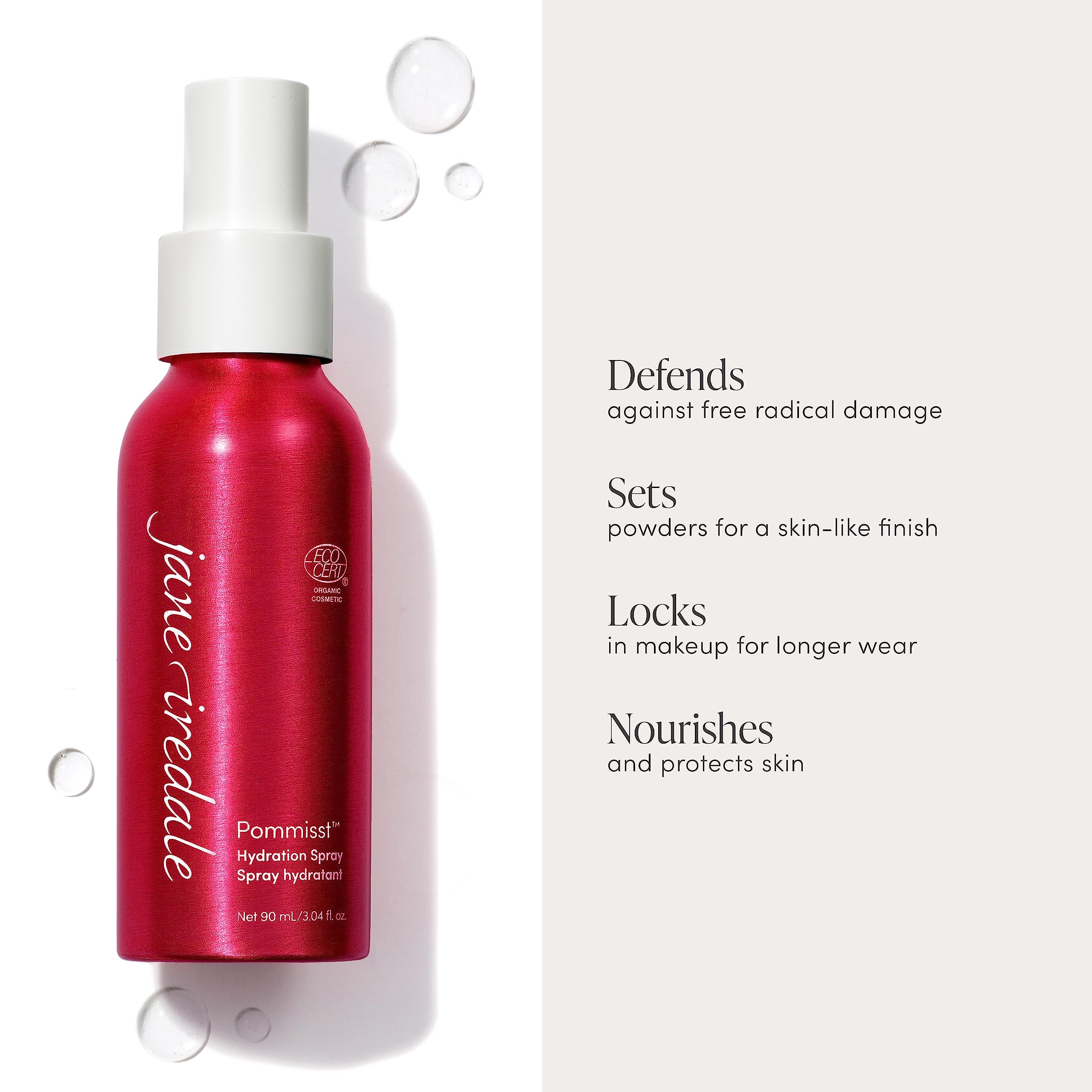 Jane Iredale Pommisst Hydration Spray, 3.04 Fl Oz