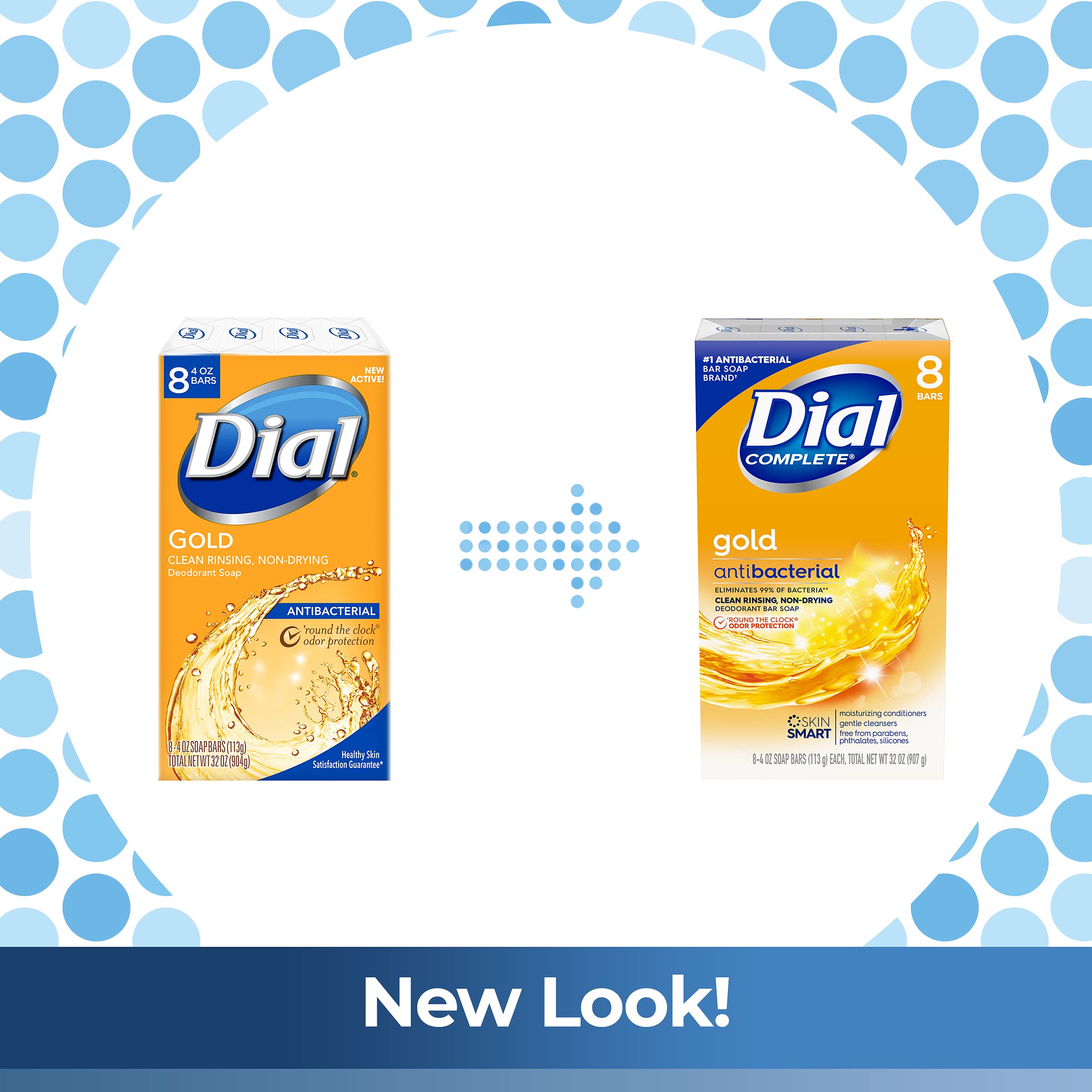 Dial Gold 8-4Oz Bars