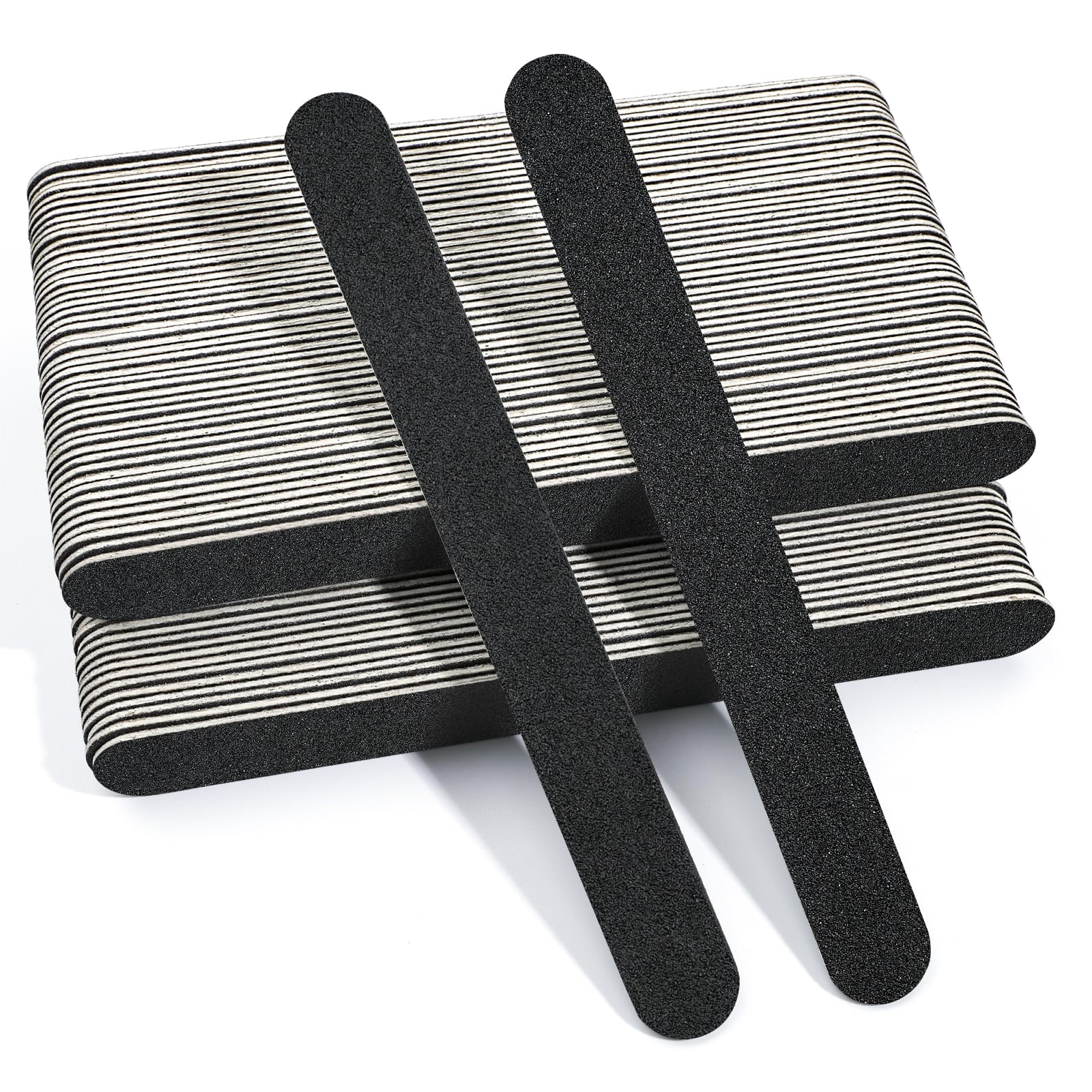 Canvalite Nail File Thin Emery Boards for Nails 100/180 Grit Nail Files for Natural Nails Manicure Pedicure Tool for Home and Sa
