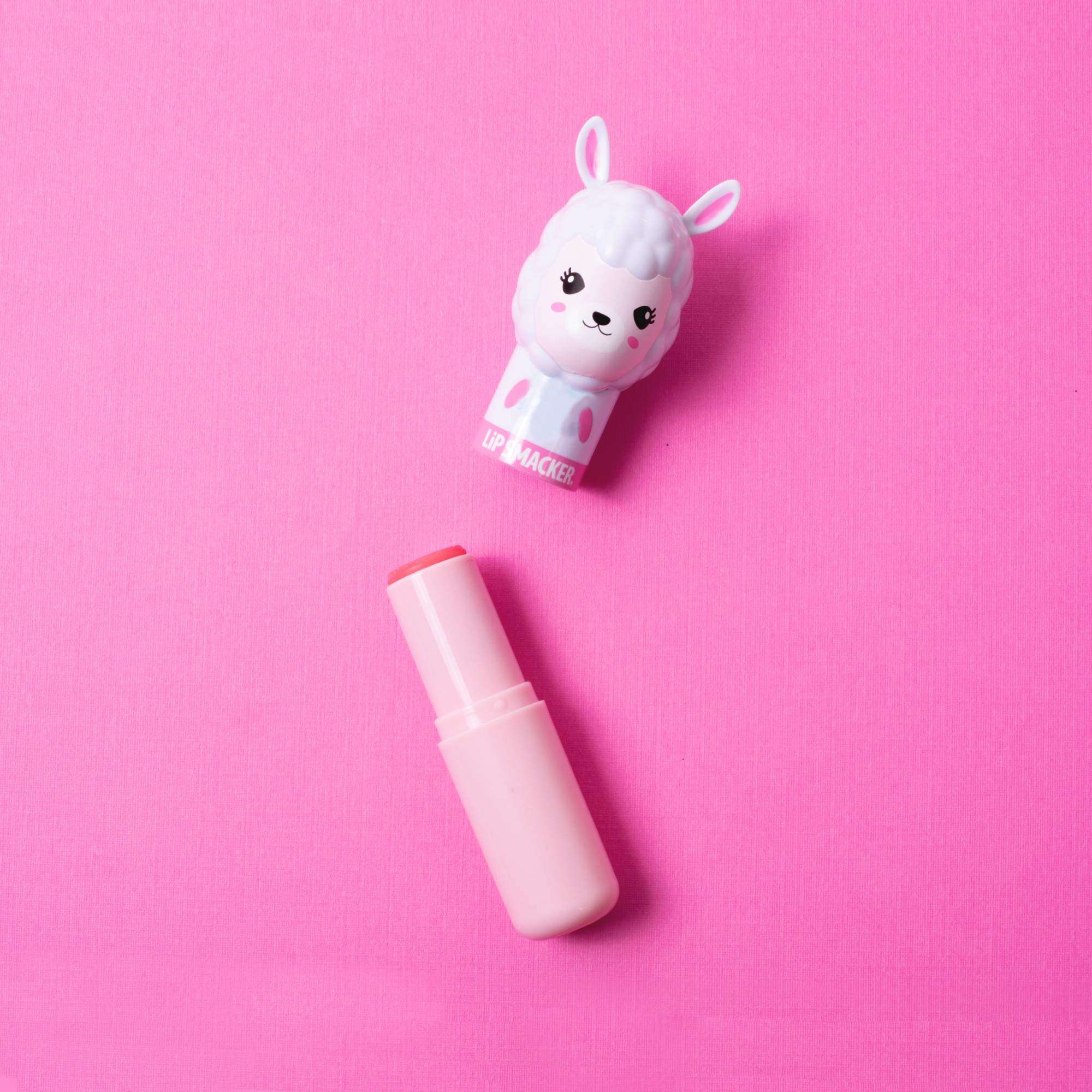 Lip Smacker Lippy Pals Llama, Flavored Moisturizing & Smoothing Soft Shine Lip Balm, Hydrating & Protecting Fun Tasty Flavors, C