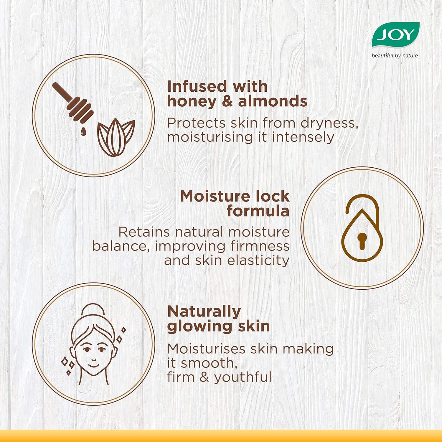 Joy Honey & Almonds Nourishing Skin Cream 200Ml