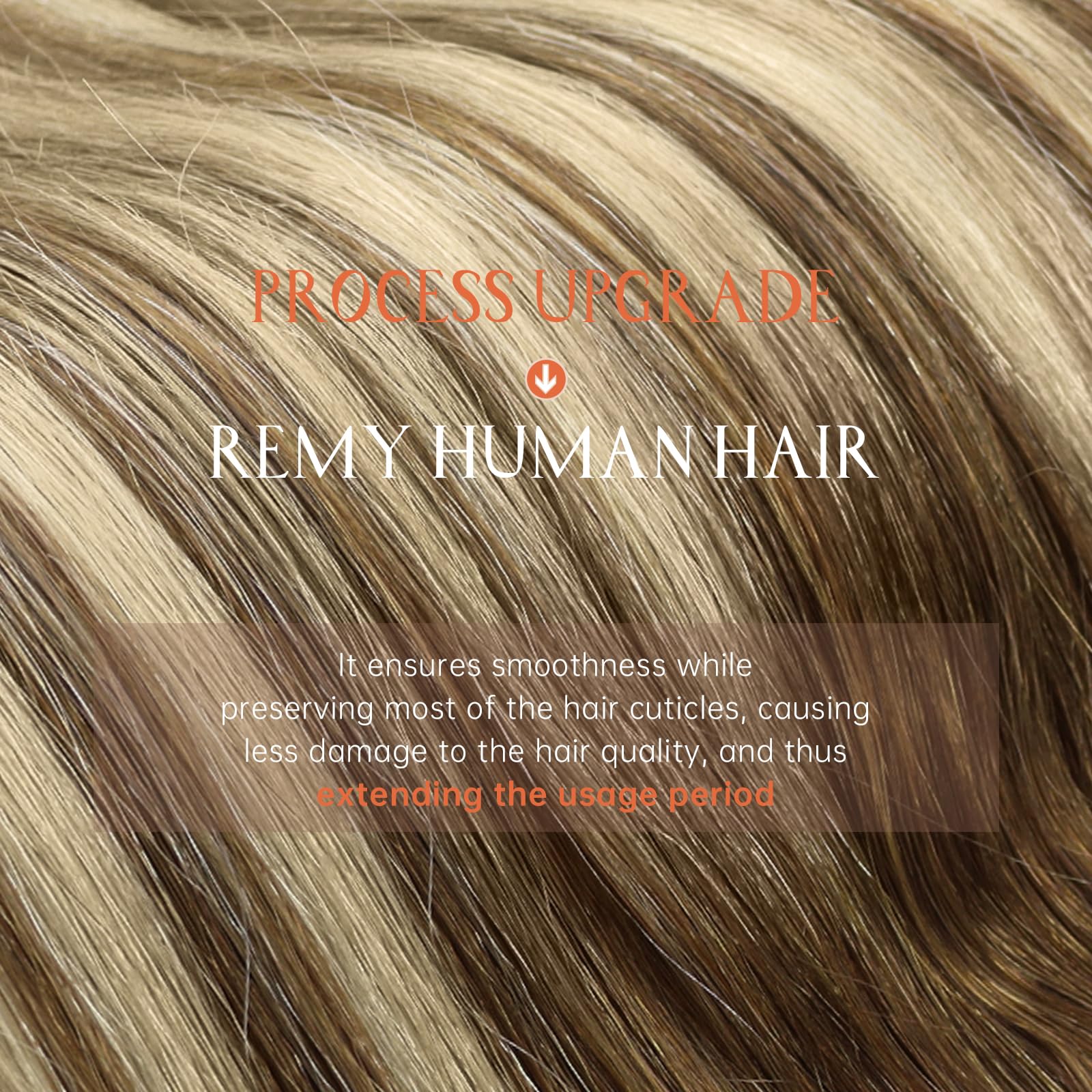 Sunny Balayage Clip In Hair Extensions Invisible Clip In Extensions Human Hair Chestnut Brown Balayage Platinum Blonde Real Hair