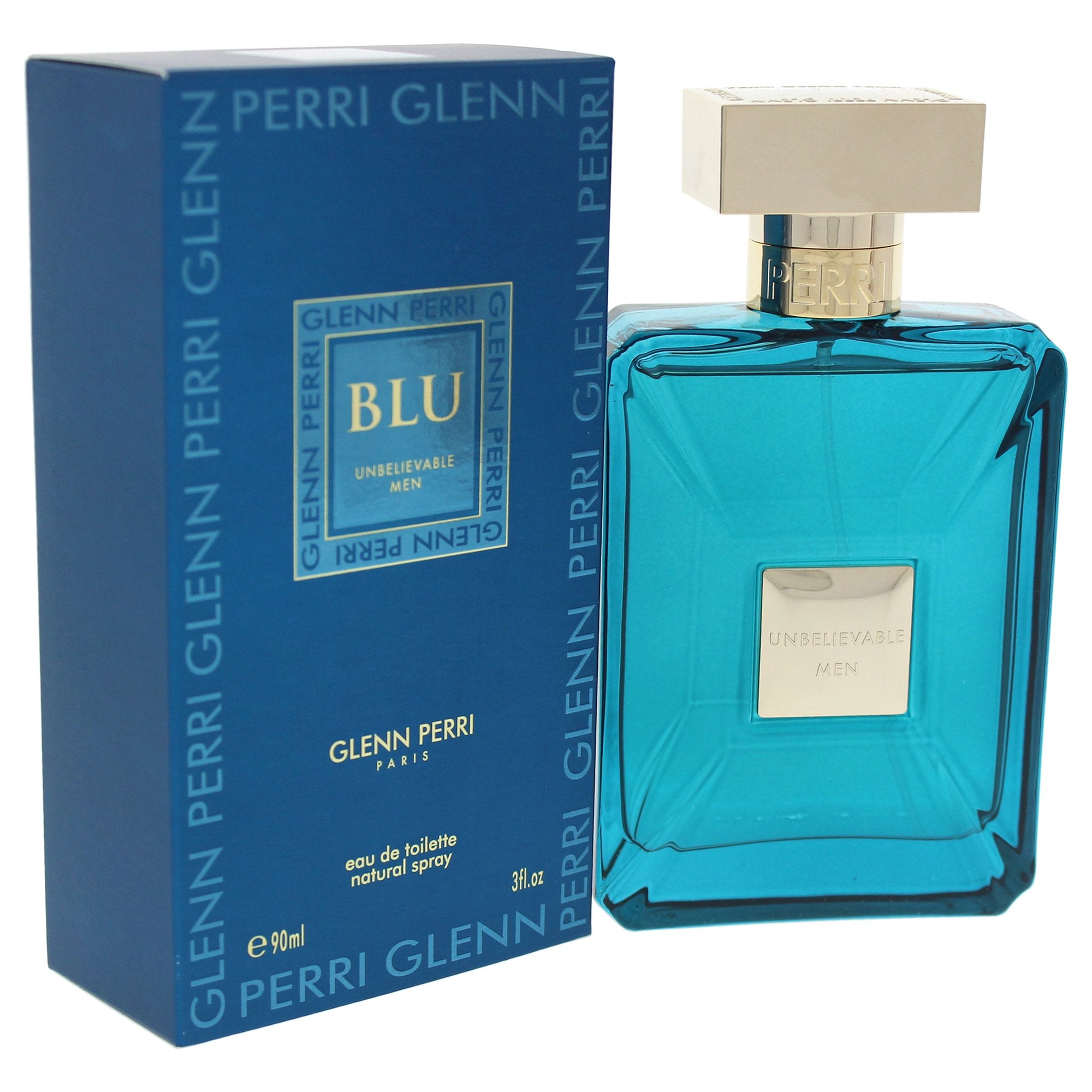 Blu Unbelievable By Glenn Perri, 3 Oz Eau De Toilette Spray For Men